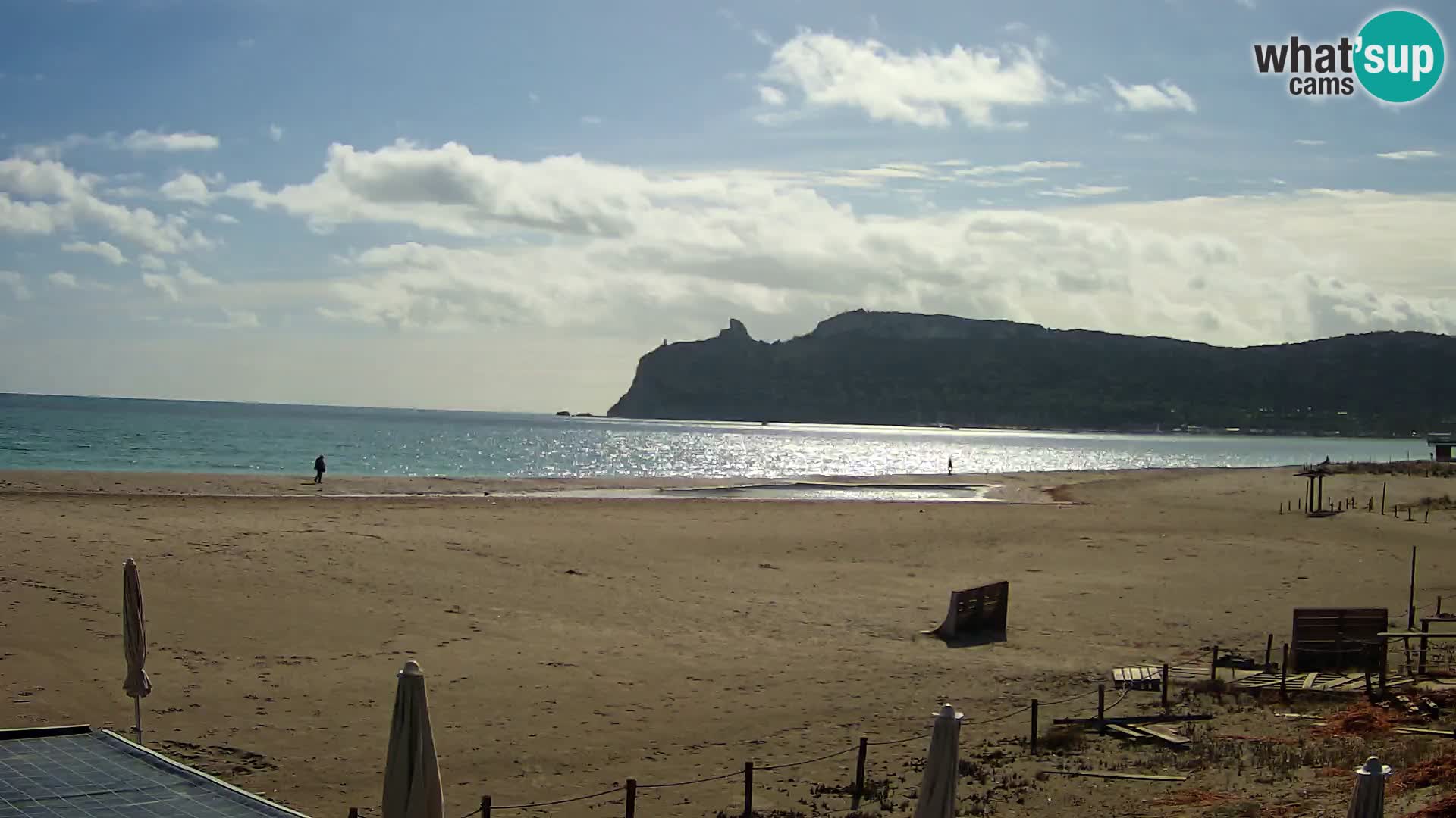 Poetto beach webcam | Cagliari | Sardinia