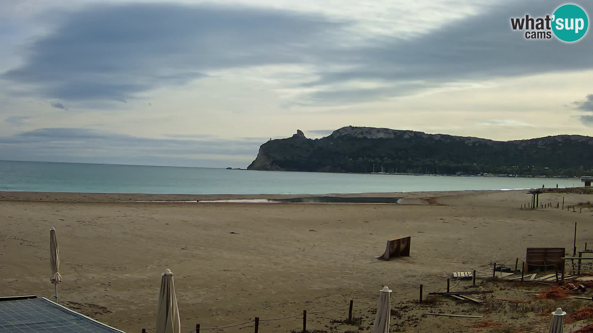 Webcam spiaggia del Poetto | Cagliari | Sardegna