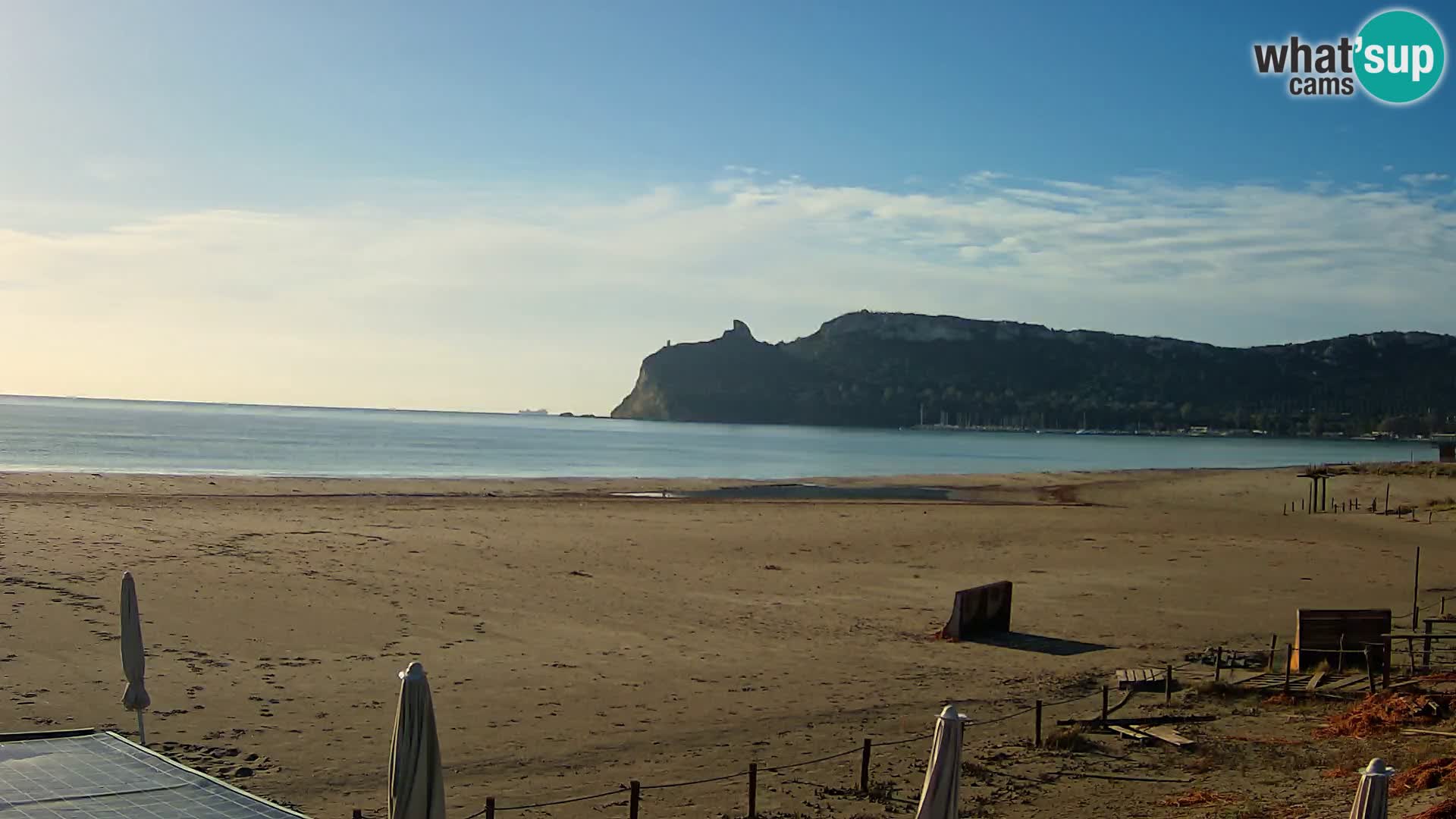 Webcam playa de Poetto | Cagliari | Cerdeña