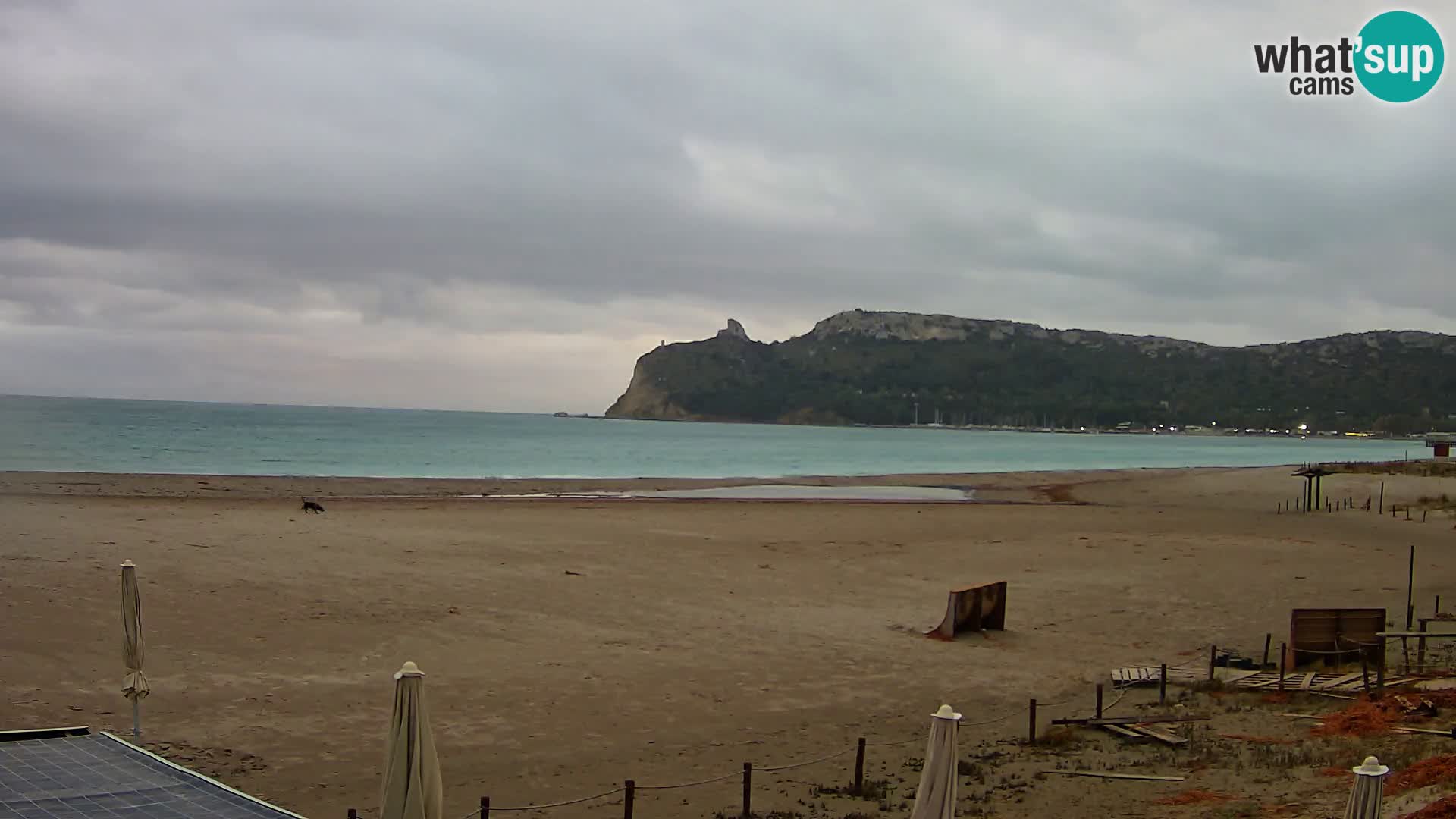 Poetto beach webcam | Cagliari | Sardinija