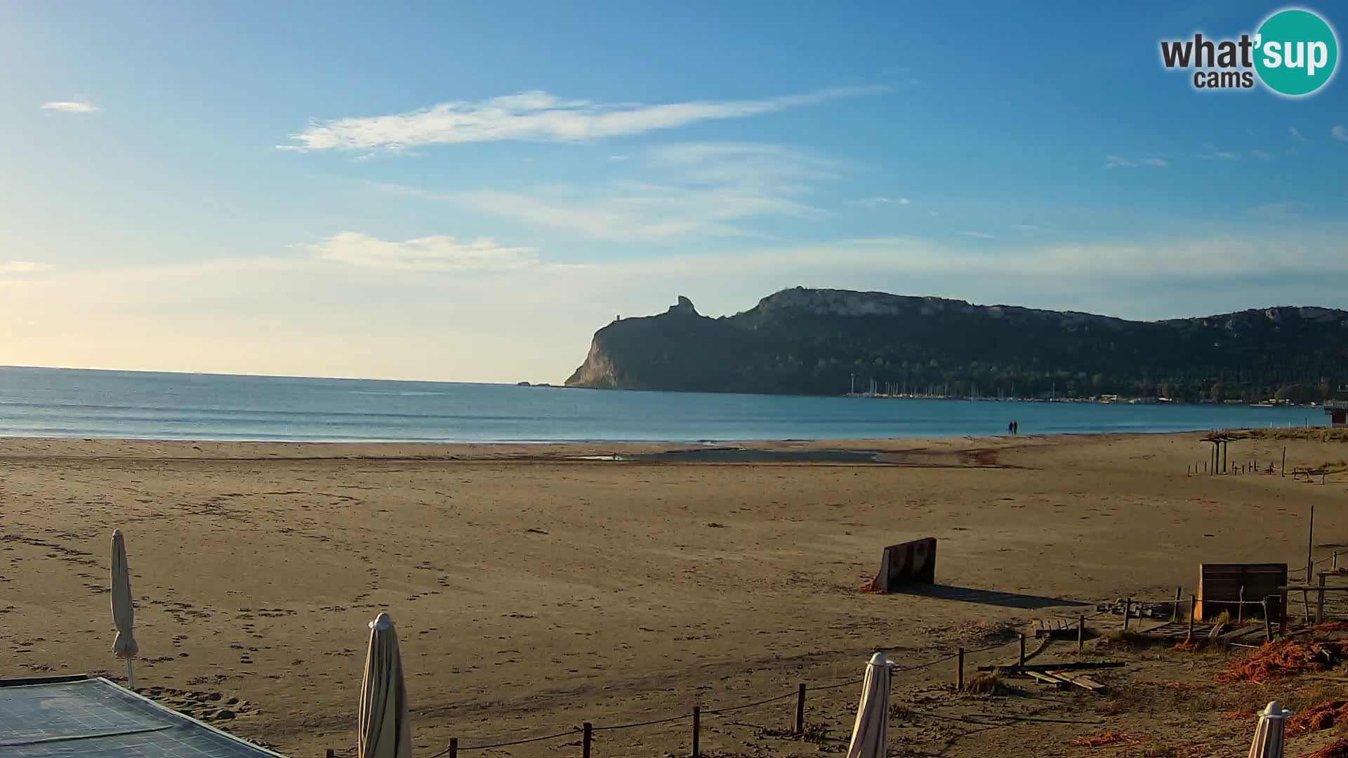 Poetto beach webcam | Cagliari | Sardinia