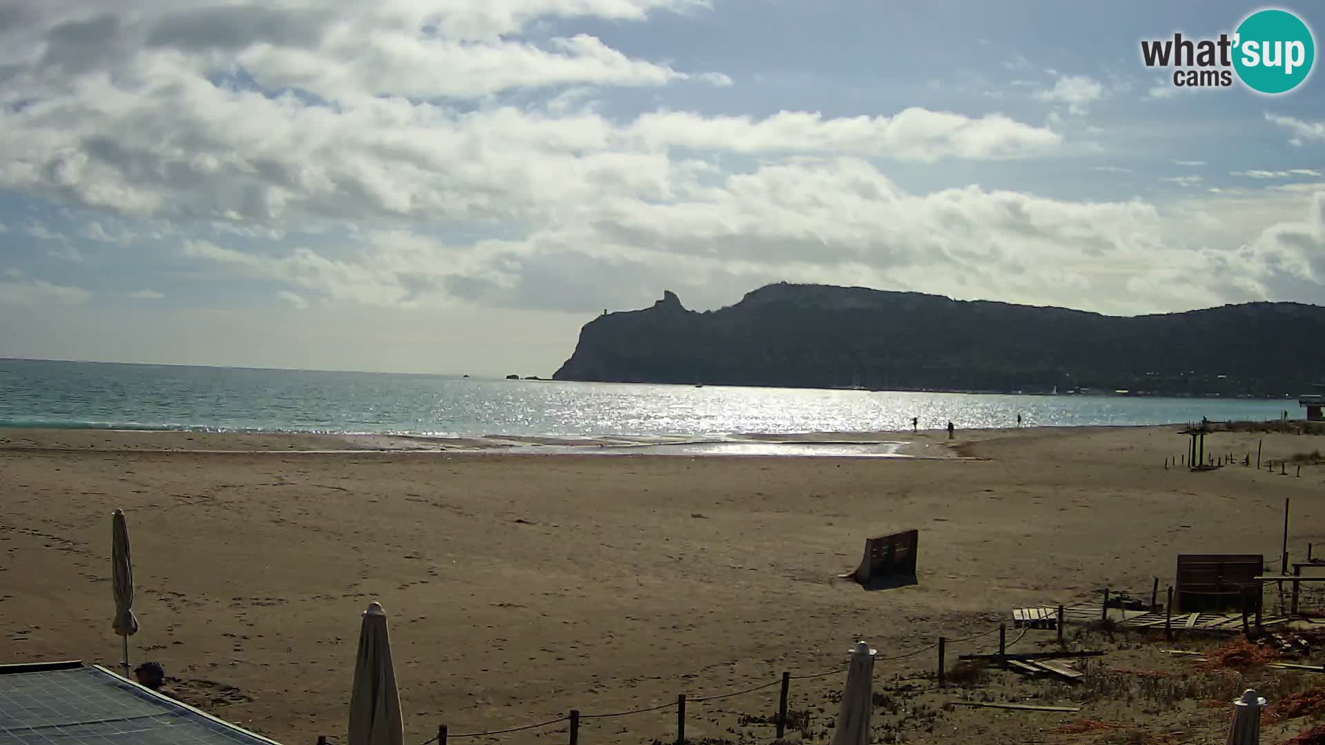Poetto beach webcam | Cagliari | Sardinia