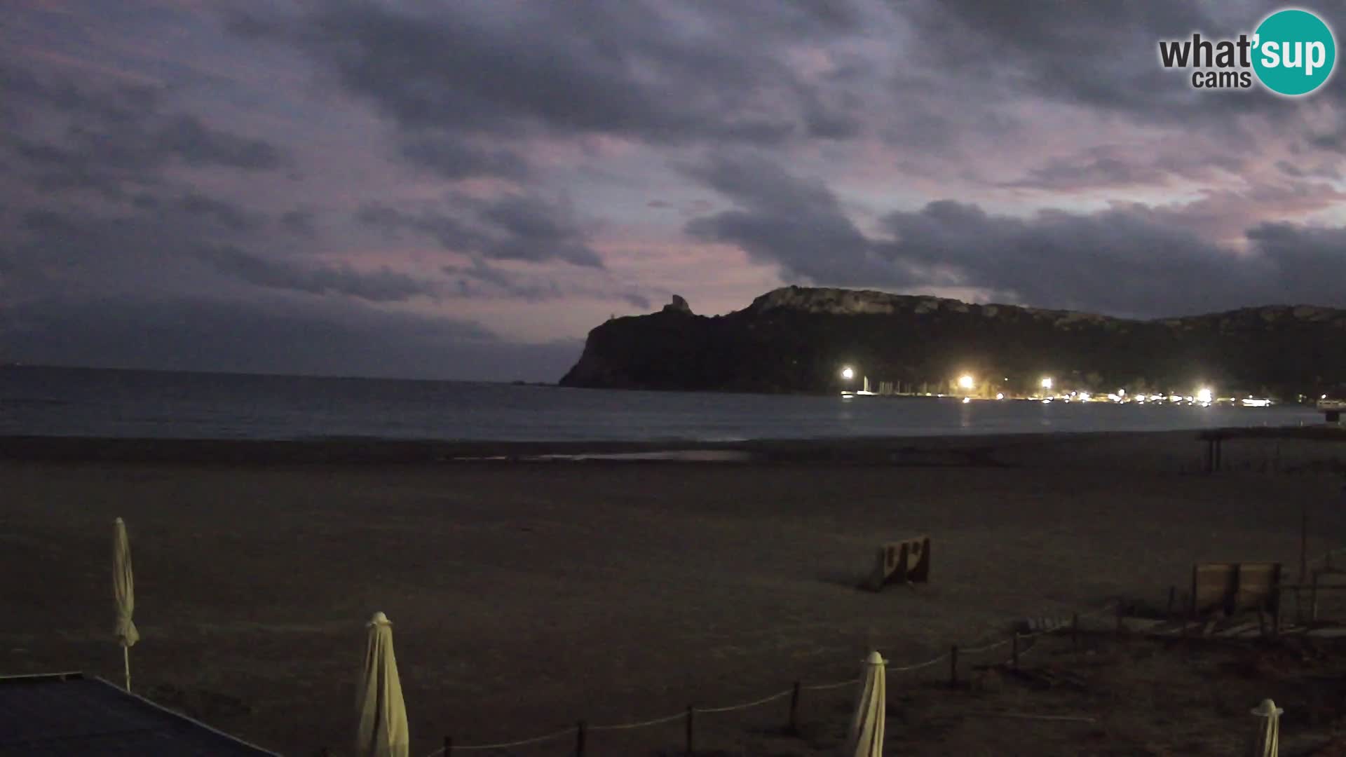 Webcam plage de Poetto | Cagliari | Sardaigne