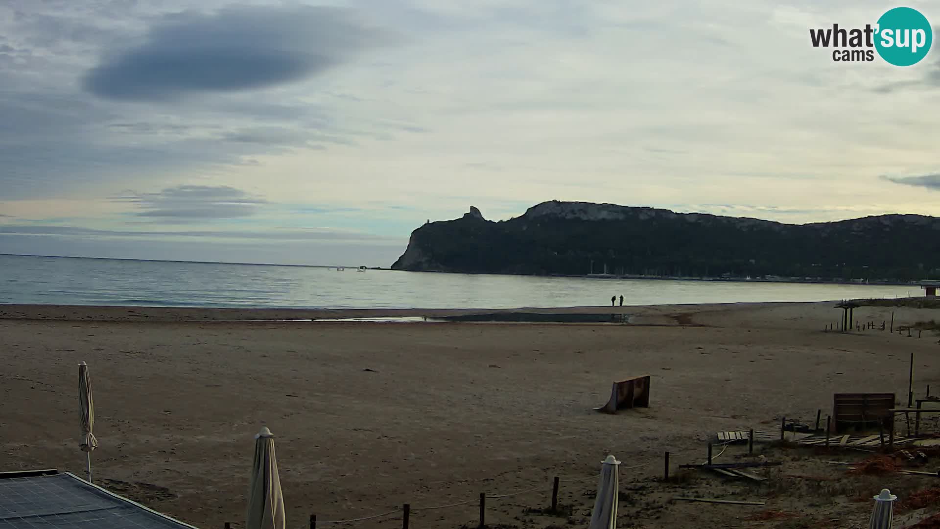 Poetto beach webcam | Cagliari | Sardinija