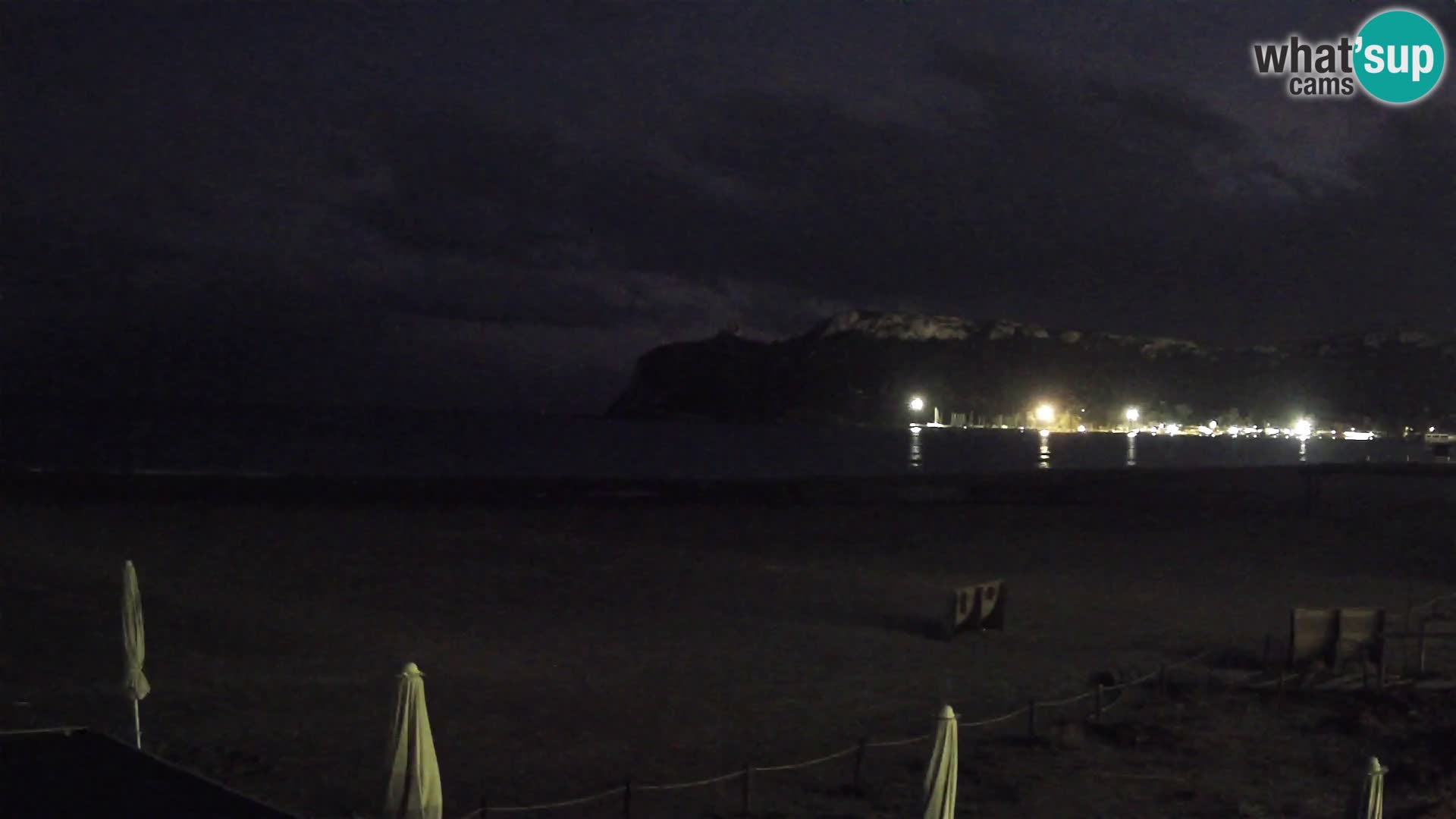 Poetto beach webcam | Cagliari | Sardinija