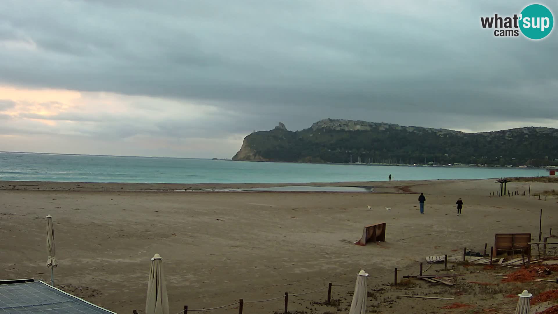 Webcam plage de Poetto | Cagliari | Sardaigne