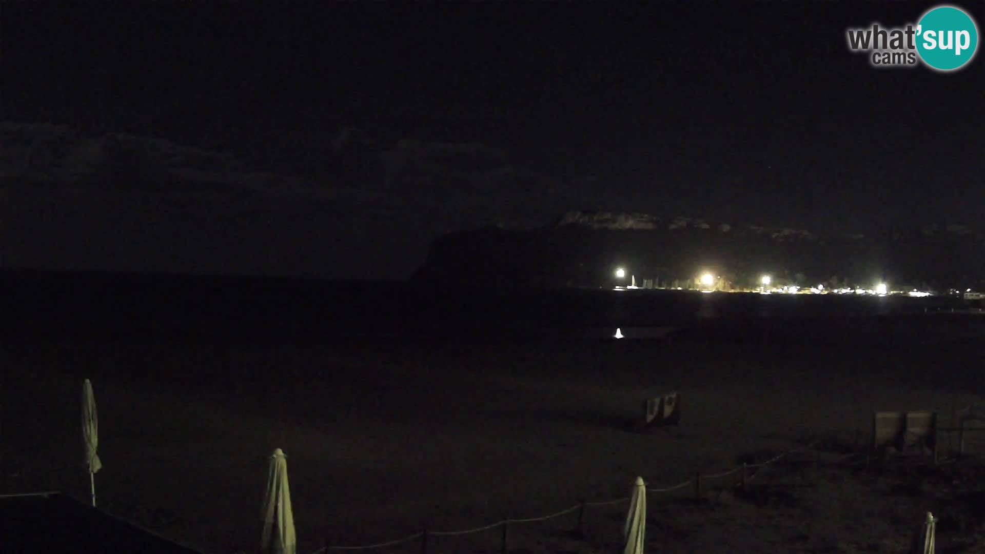 Poetto beach webcam | Cagliari | Sardinija