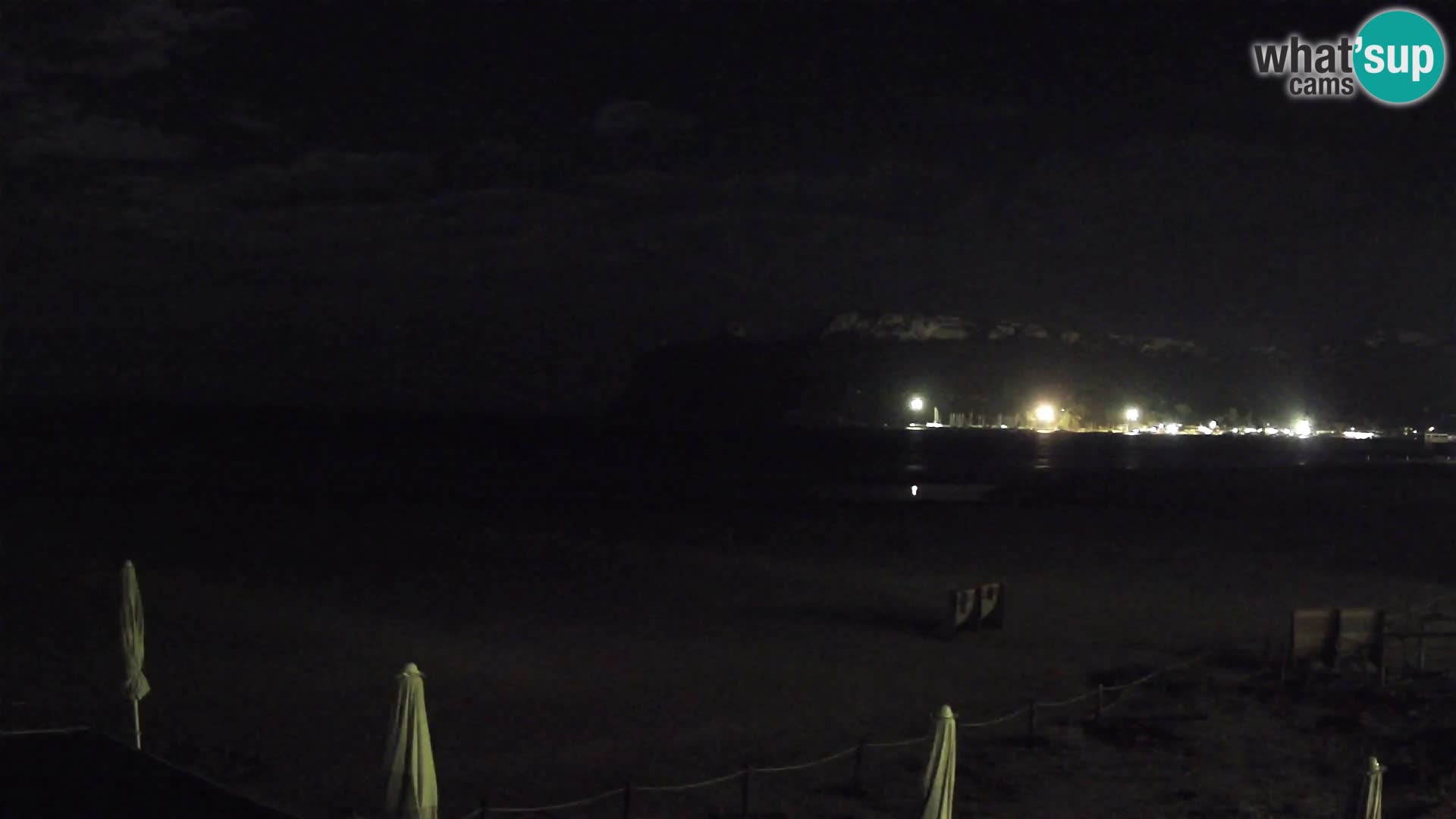 Poetto beach webcam | Cagliari | Sardinija