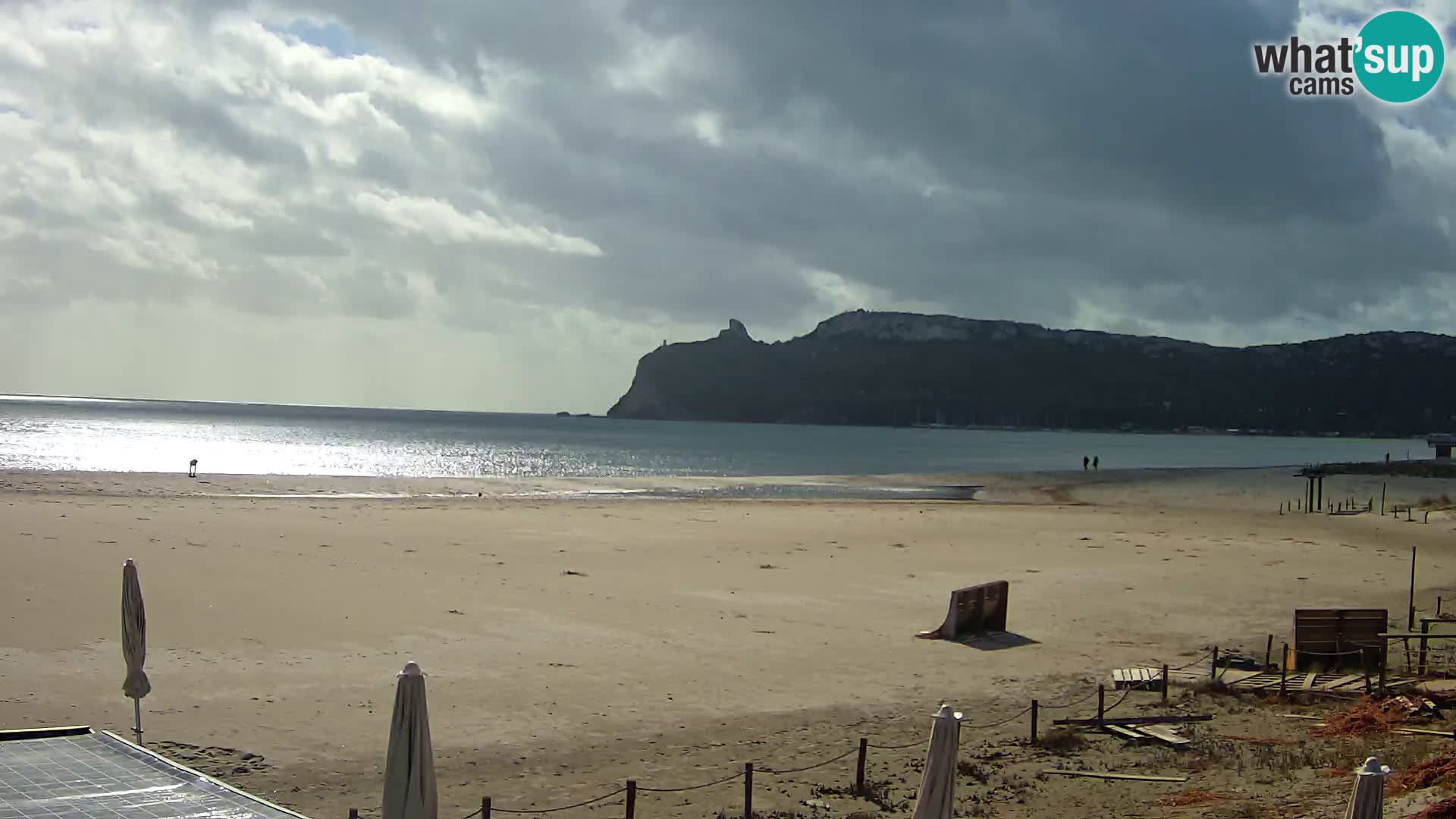 Webcam plage de Poetto | Cagliari | Sardaigne