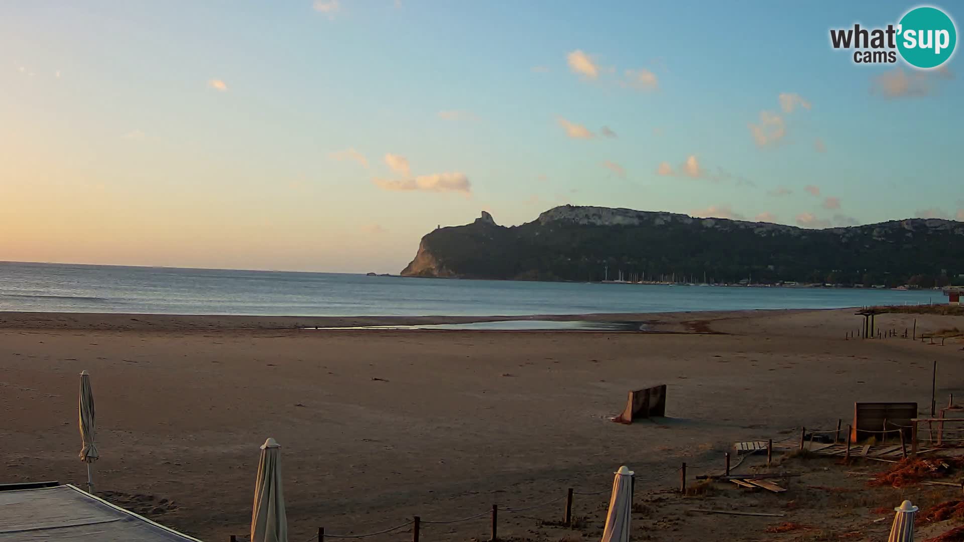 Webcam plage de Poetto | Cagliari | Sardaigne