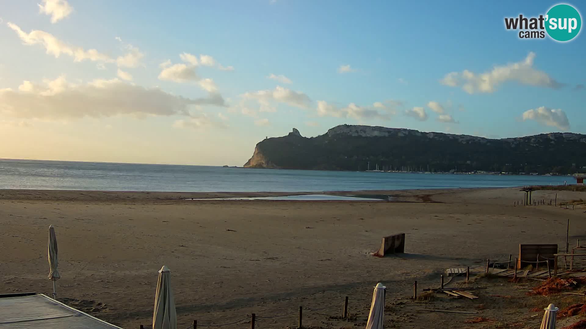 Webcam plage de Poetto | Cagliari | Sardaigne