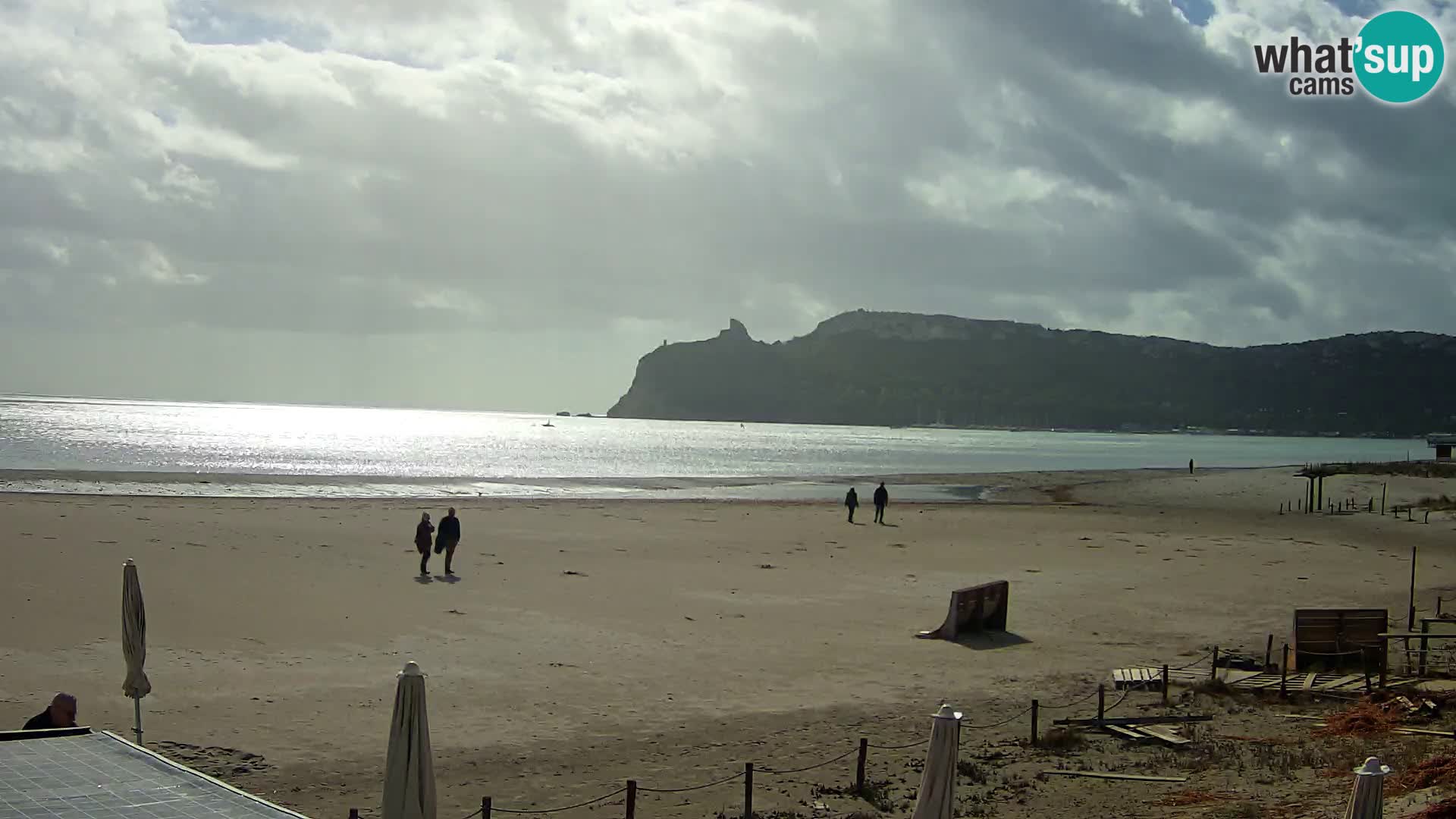Poetto Strand Webcam | Cagliari | Sardinien