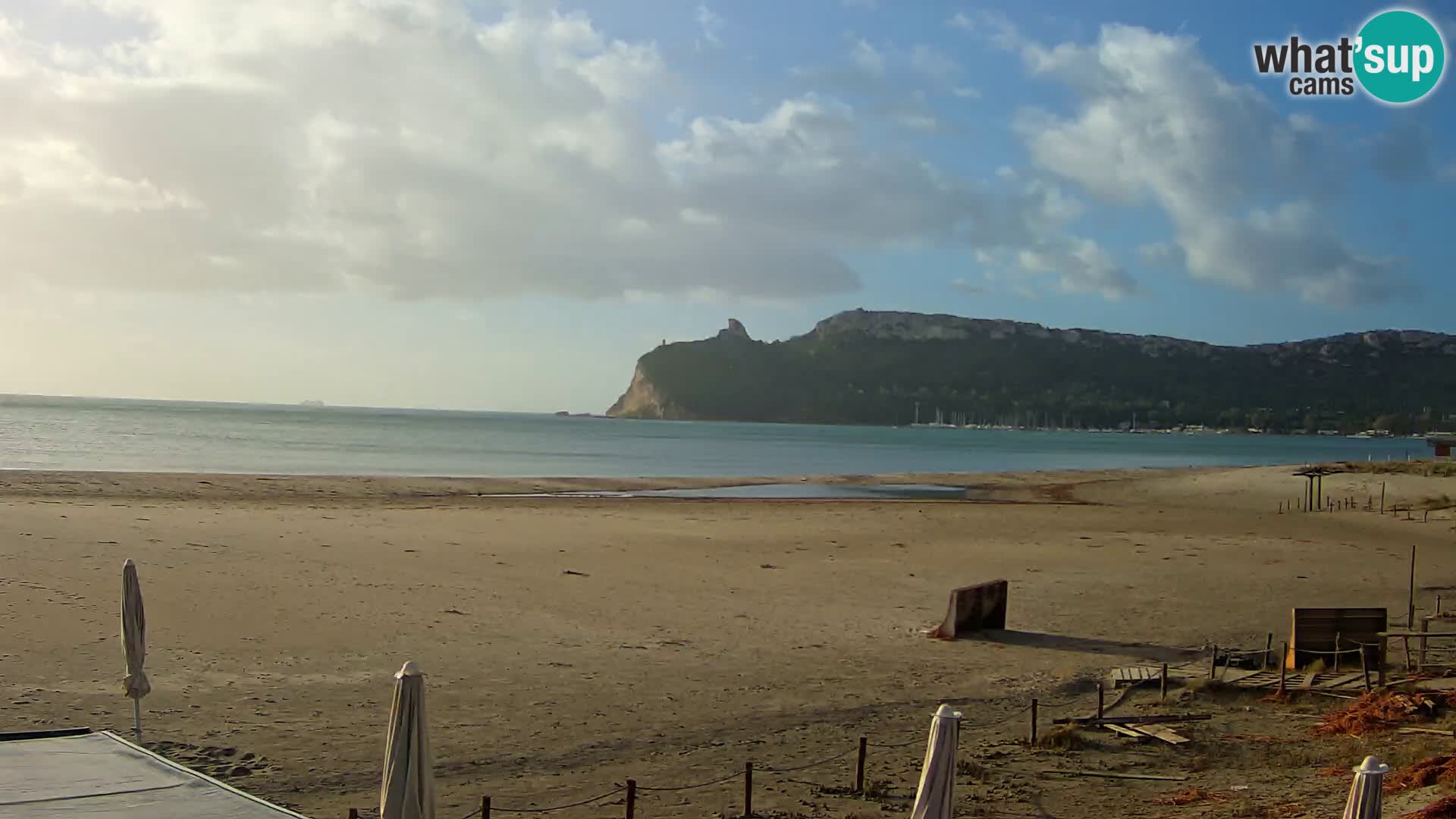 Webcam plage de Poetto | Cagliari | Sardaigne