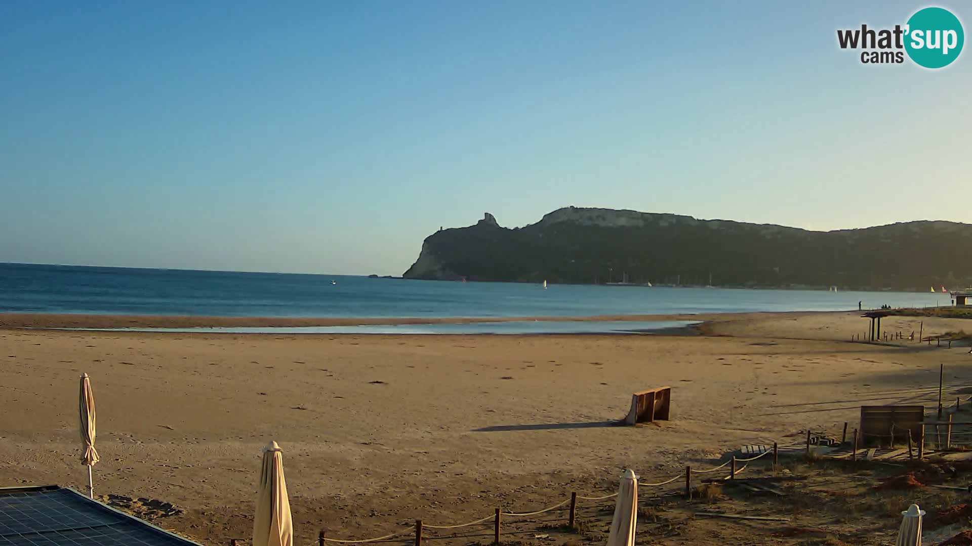 Webcam plage de Poetto | Cagliari | Sardaigne
