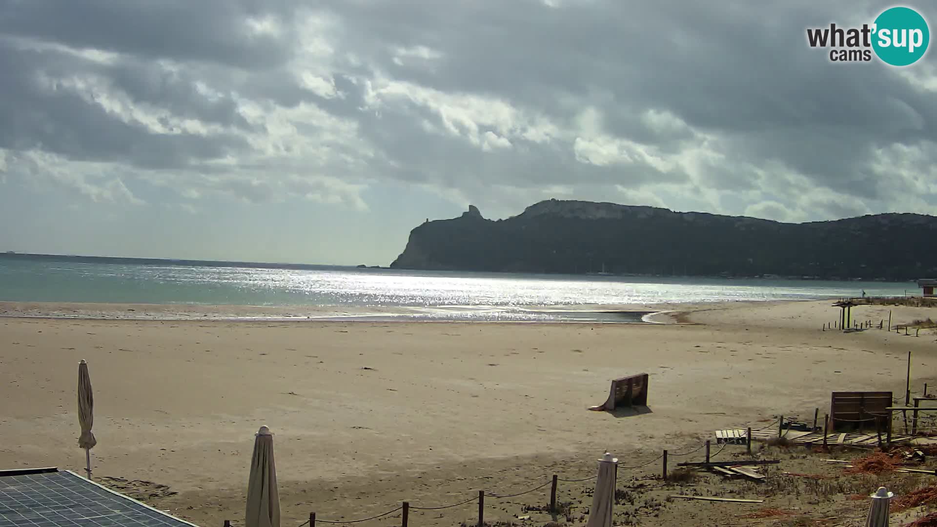 Webcam spiaggia del Poetto | Cagliari | Sardegna