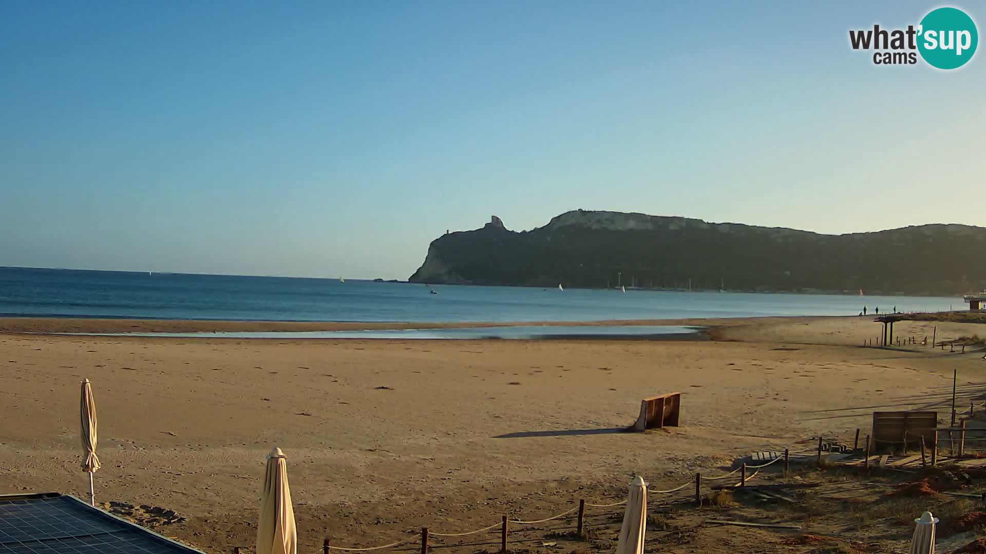 Webcam spiaggia del Poetto | Cagliari | Sardegna