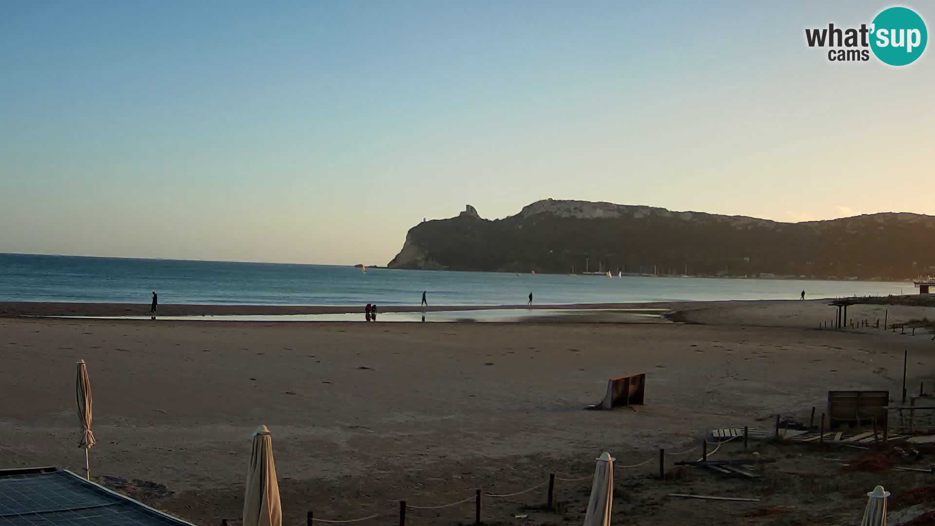 Webcam spiaggia del Poetto | Cagliari | Sardegna
