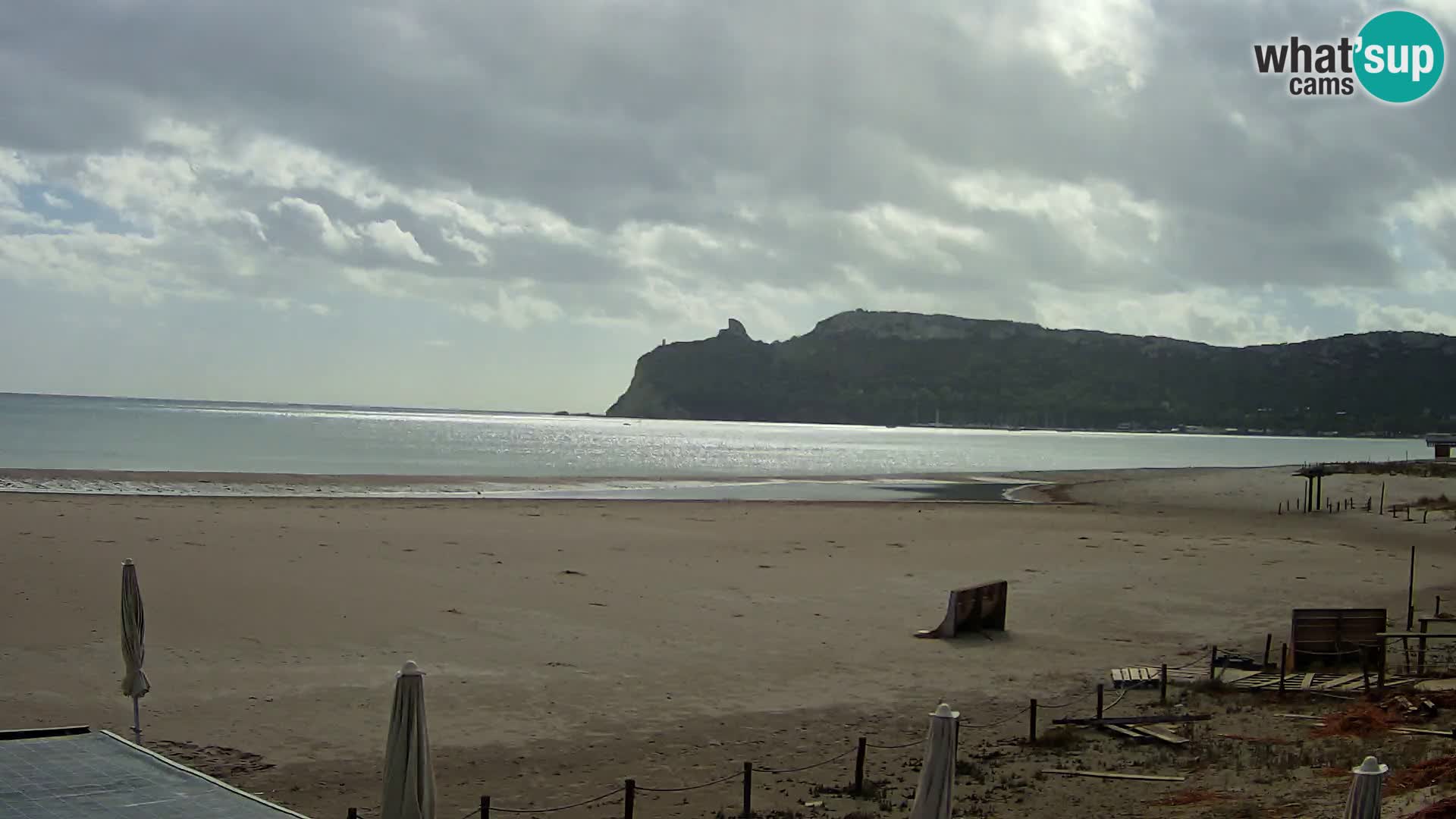 Webcam spiaggia del Poetto | Cagliari | Sardegna