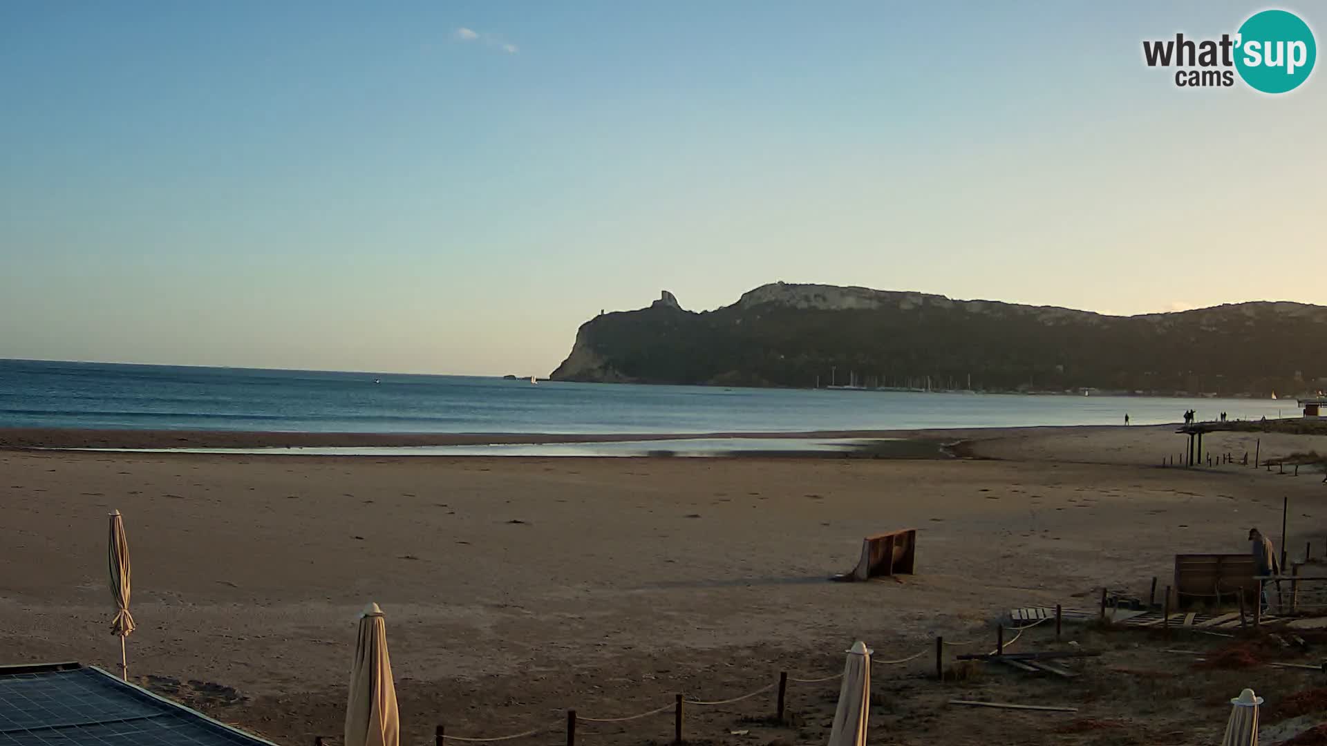 Poetto beach webcam | Cagliari | Sardinija