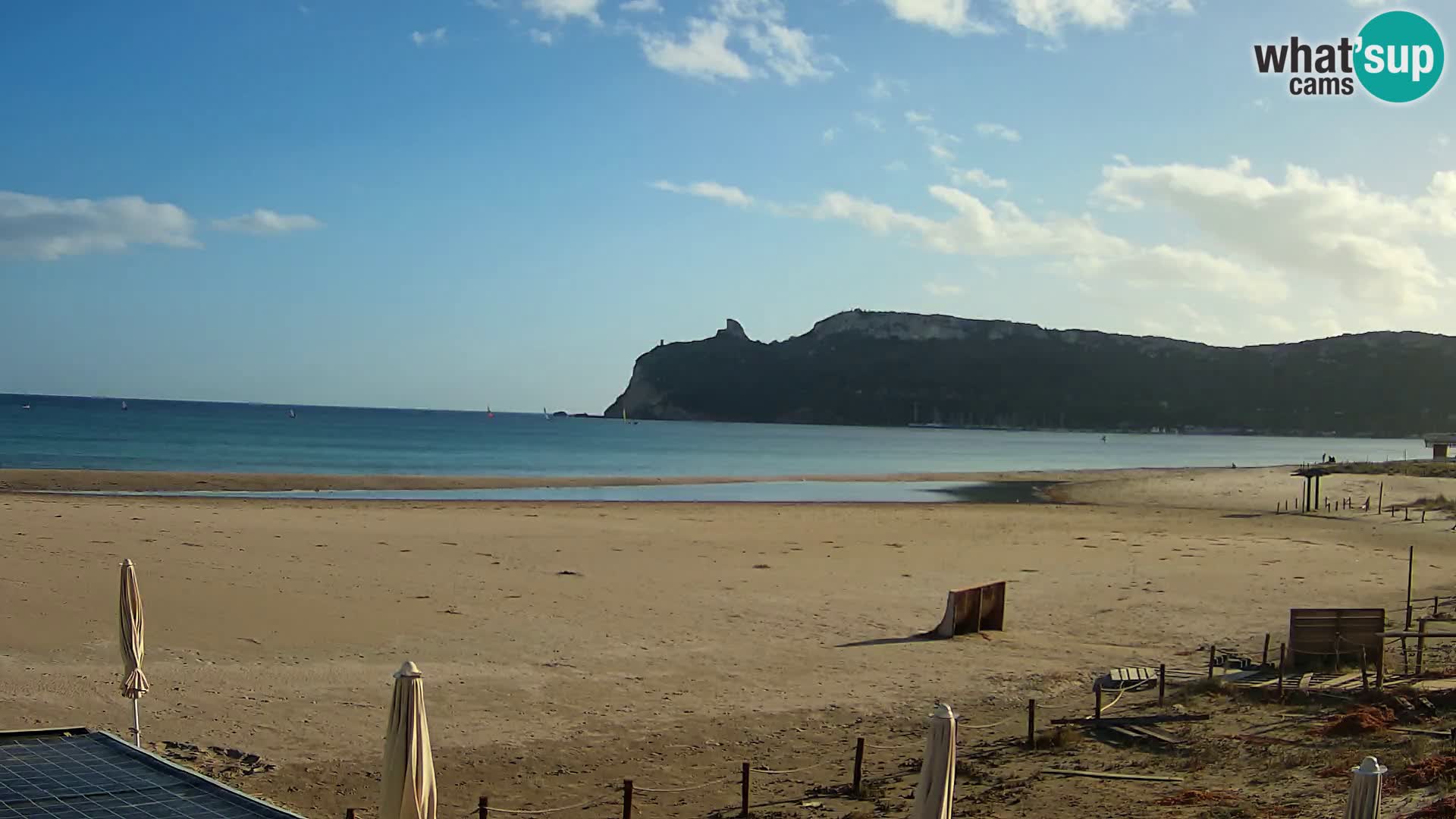 Webcam plage de Poetto | Cagliari | Sardaigne