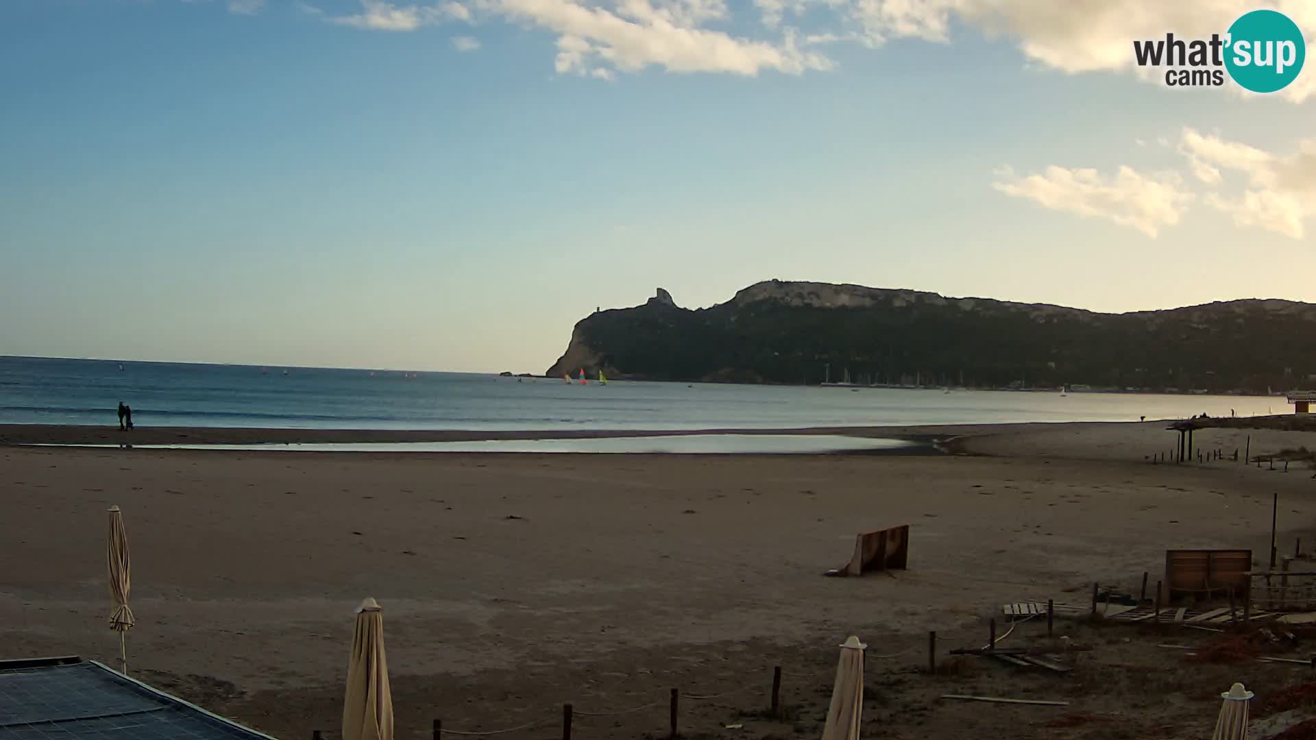 Webcam spiaggia del Poetto | Cagliari | Sardegna