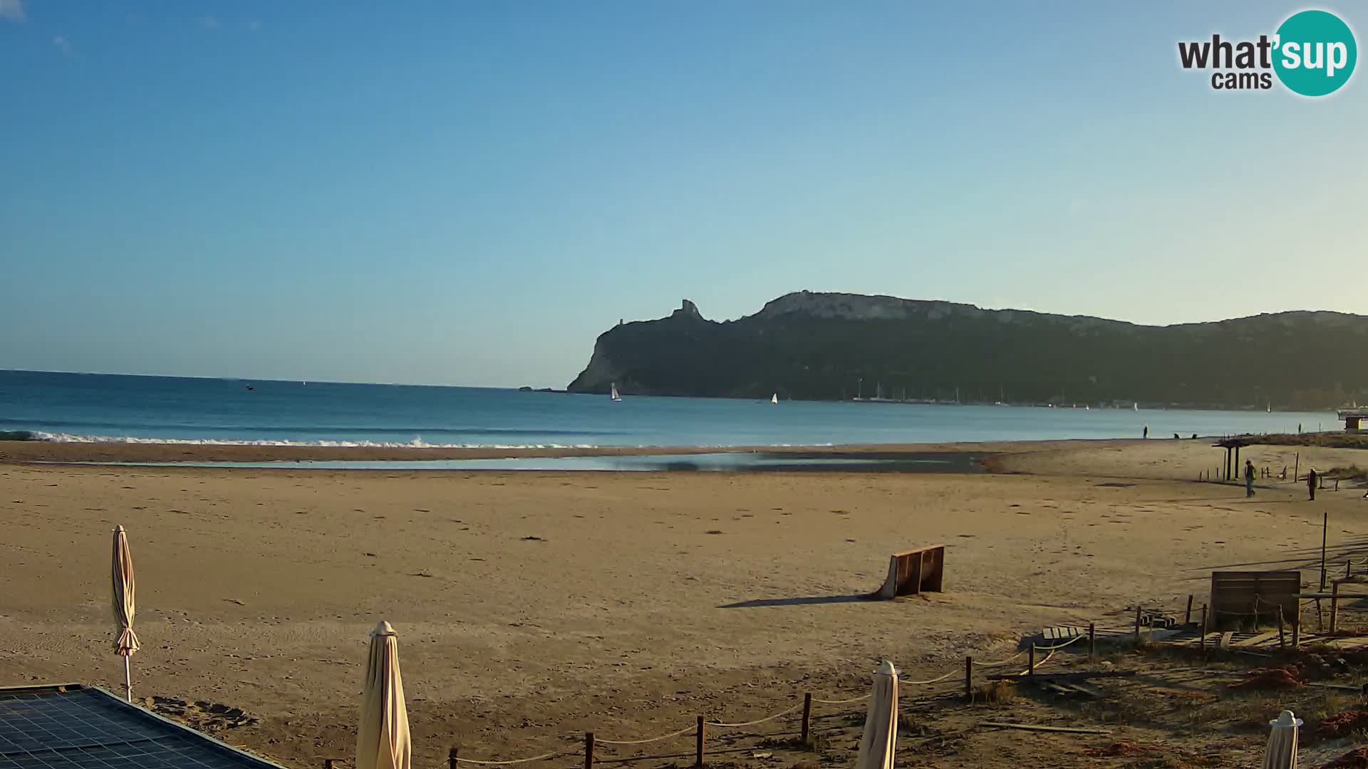 Webcam spiaggia del Poetto | Cagliari | Sardegna