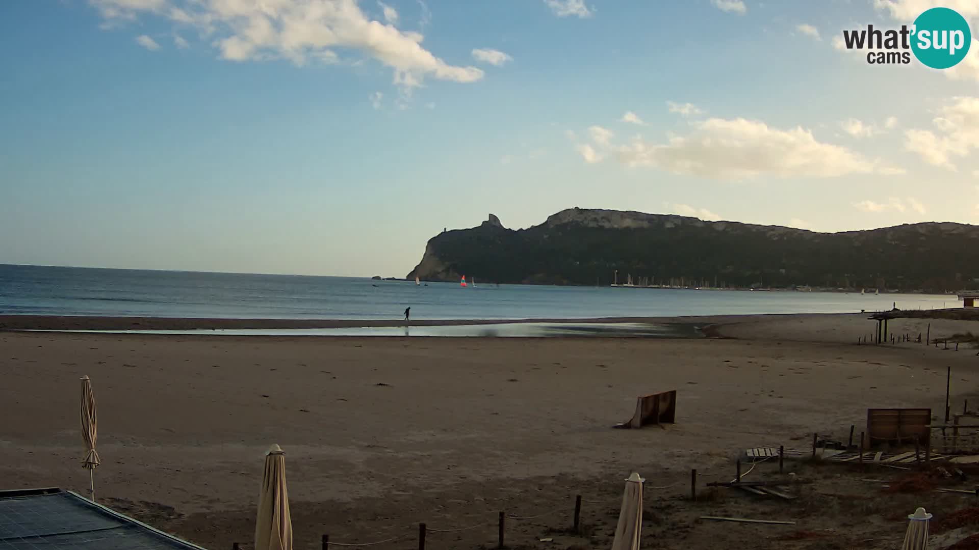 Poetto beach webcam | Cagliari | Sardinija