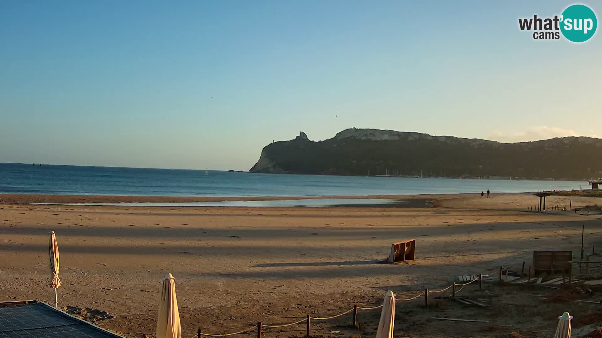 Poetto Strand Webcam | Cagliari | Sardinien
