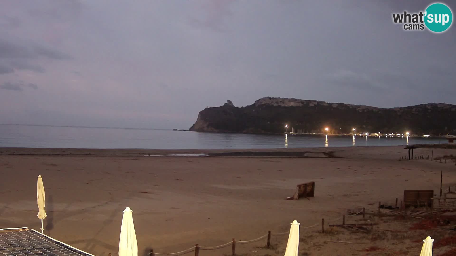Poetto beach webcam | Cagliari | Sardinia