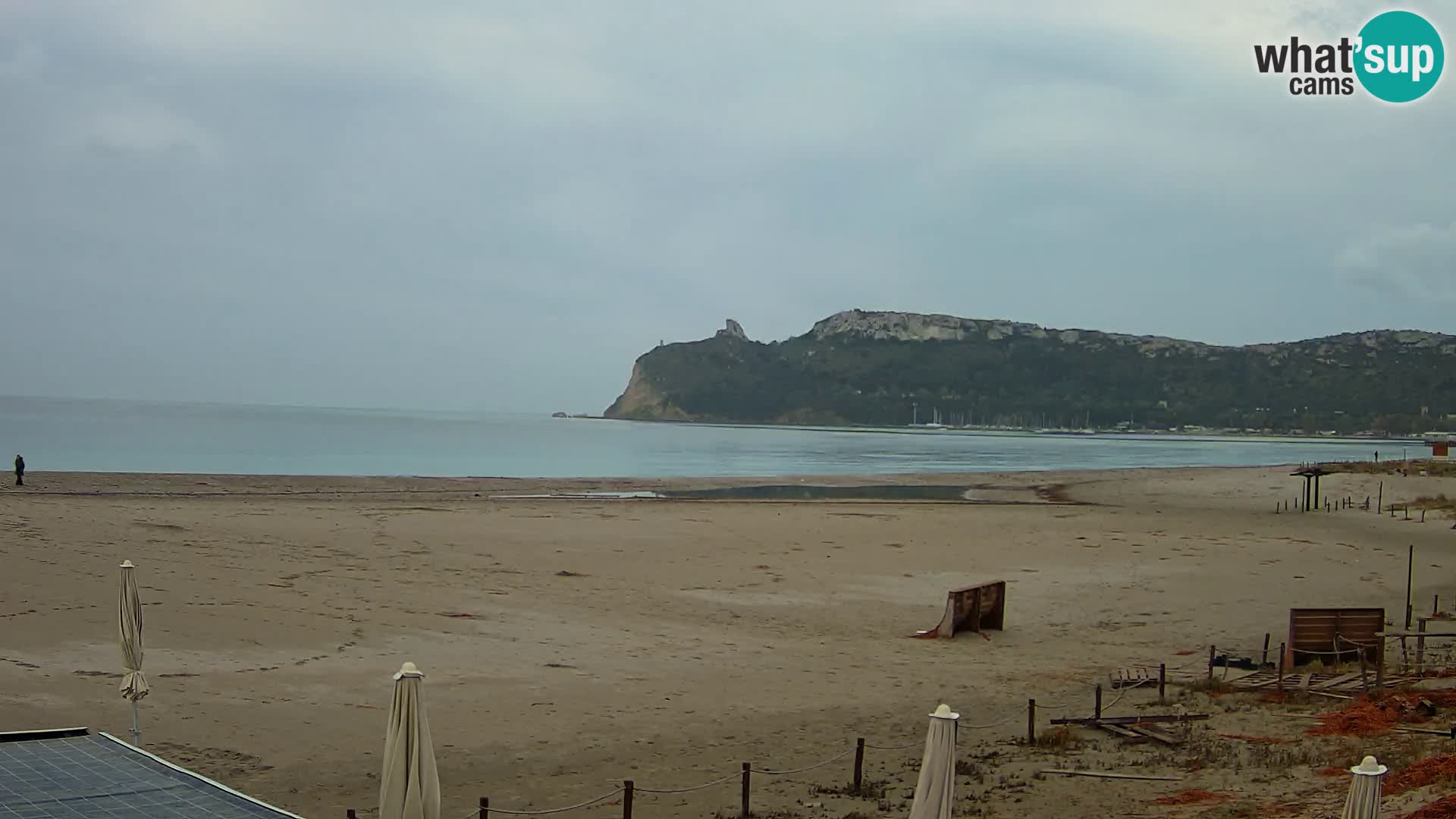 Poetto beach webcam | Cagliari | Sardinija
