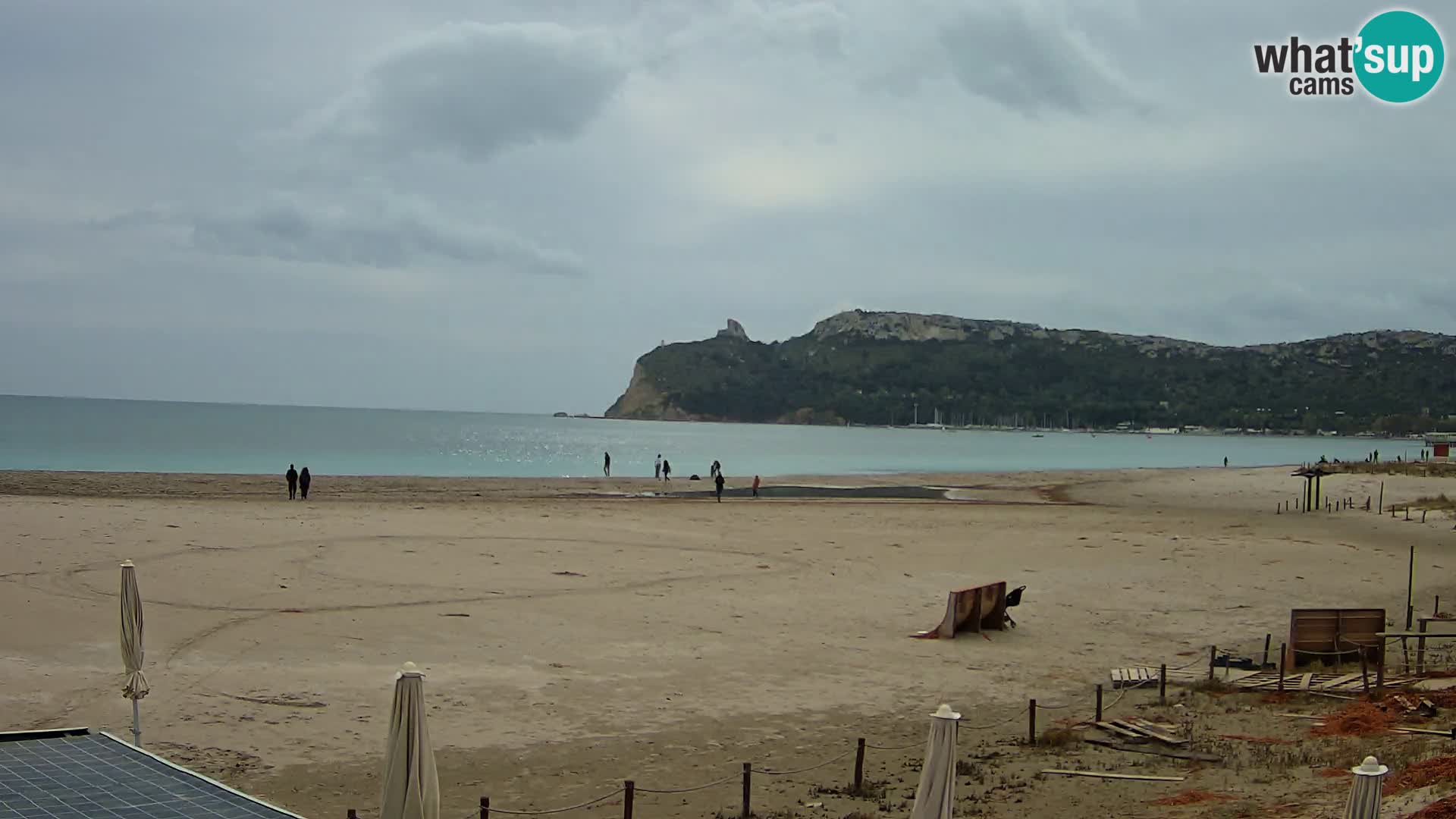 Poetto beach webcam | Cagliari | Sardinija