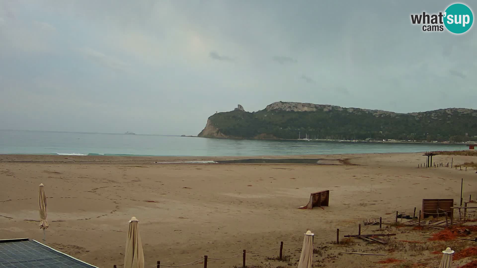 Poetto beach webcam | Cagliari | Sardinija