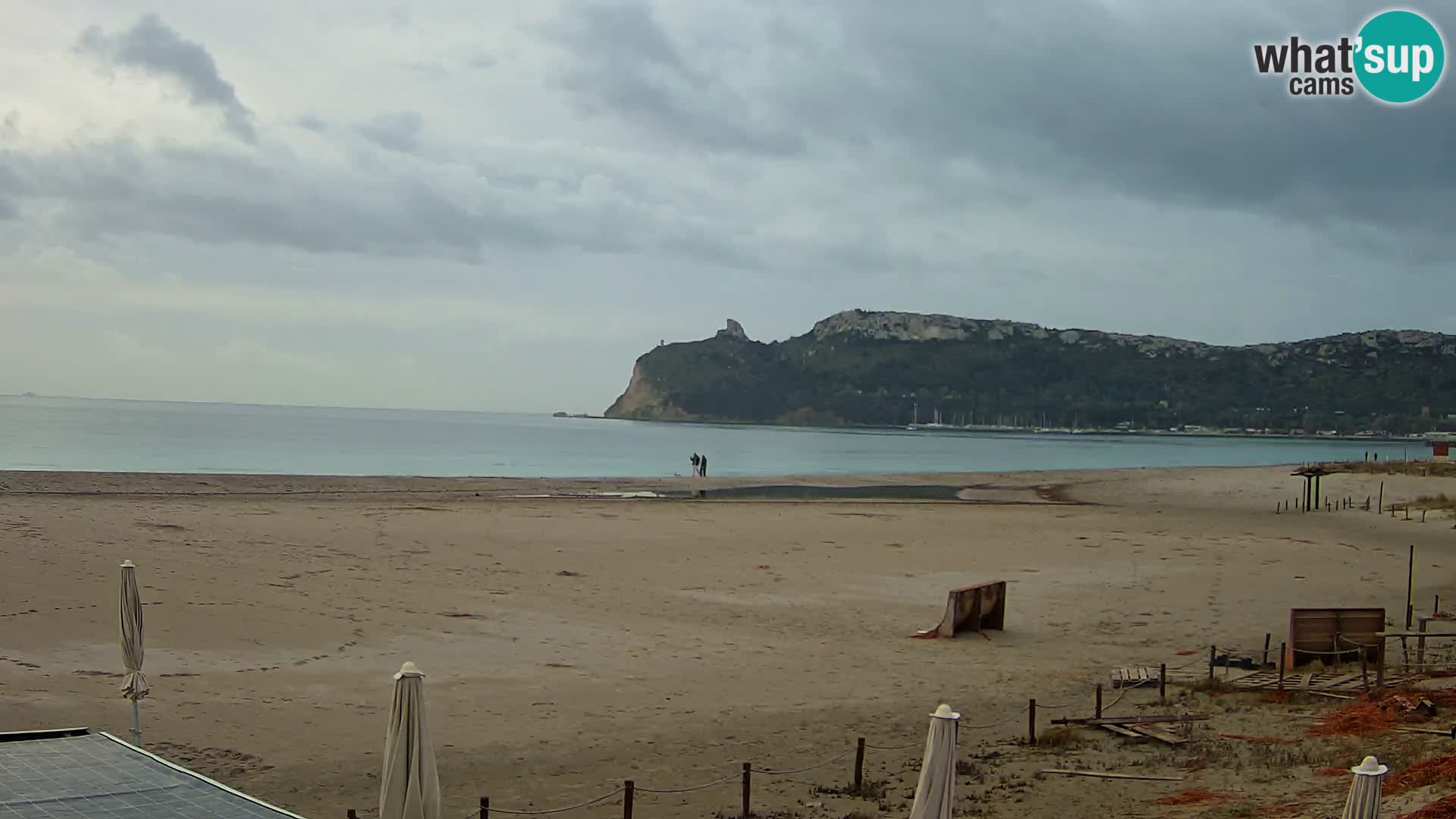Poetto Strand Webcam | Cagliari | Sardinien
