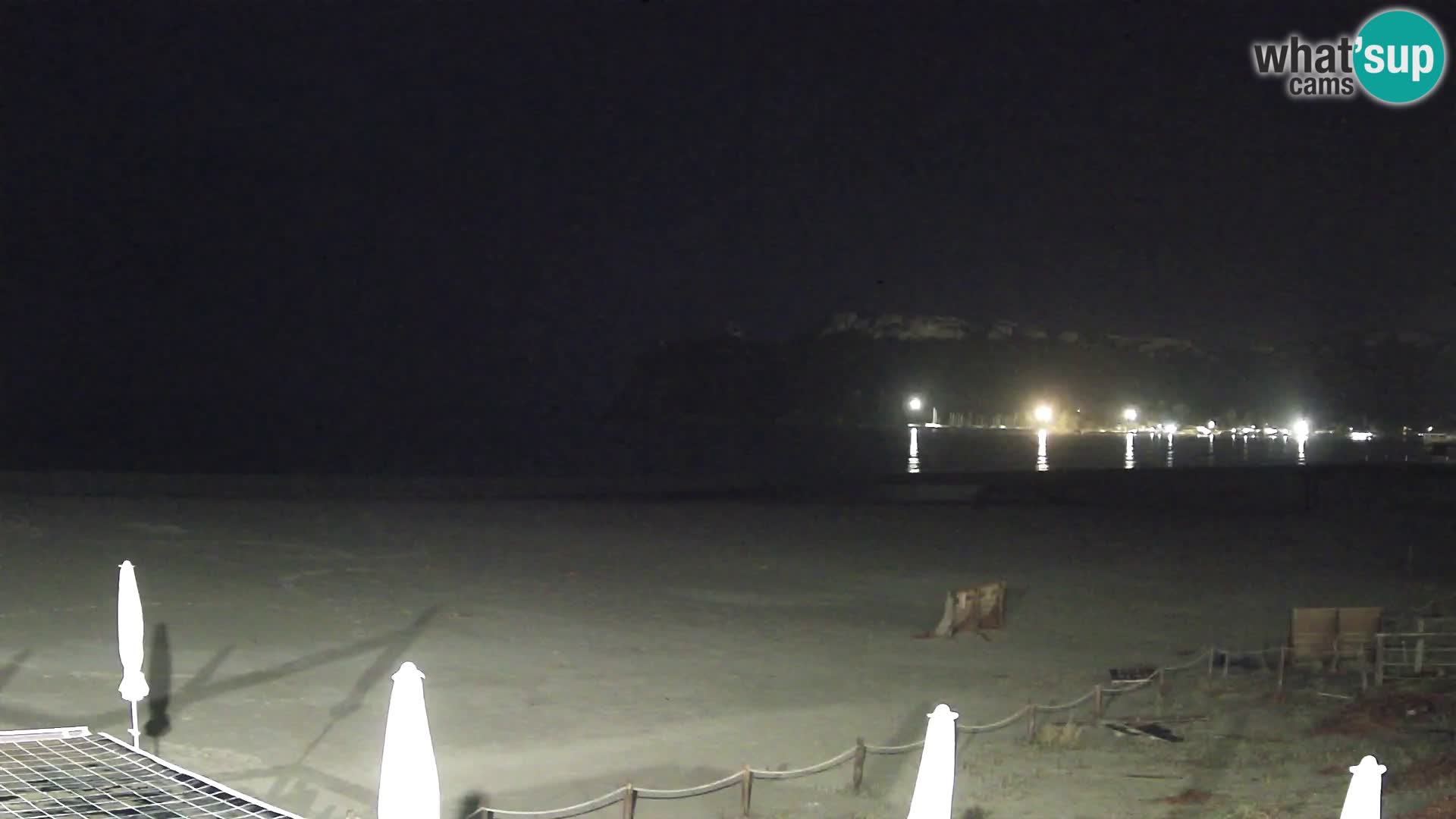 Poetto beach webcam | Cagliari | Sardinija