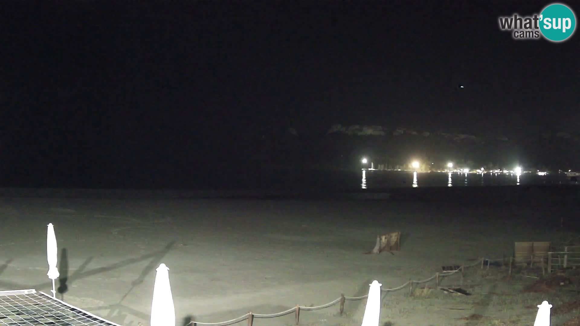 Poetto beach webcam | Cagliari | Sardinija