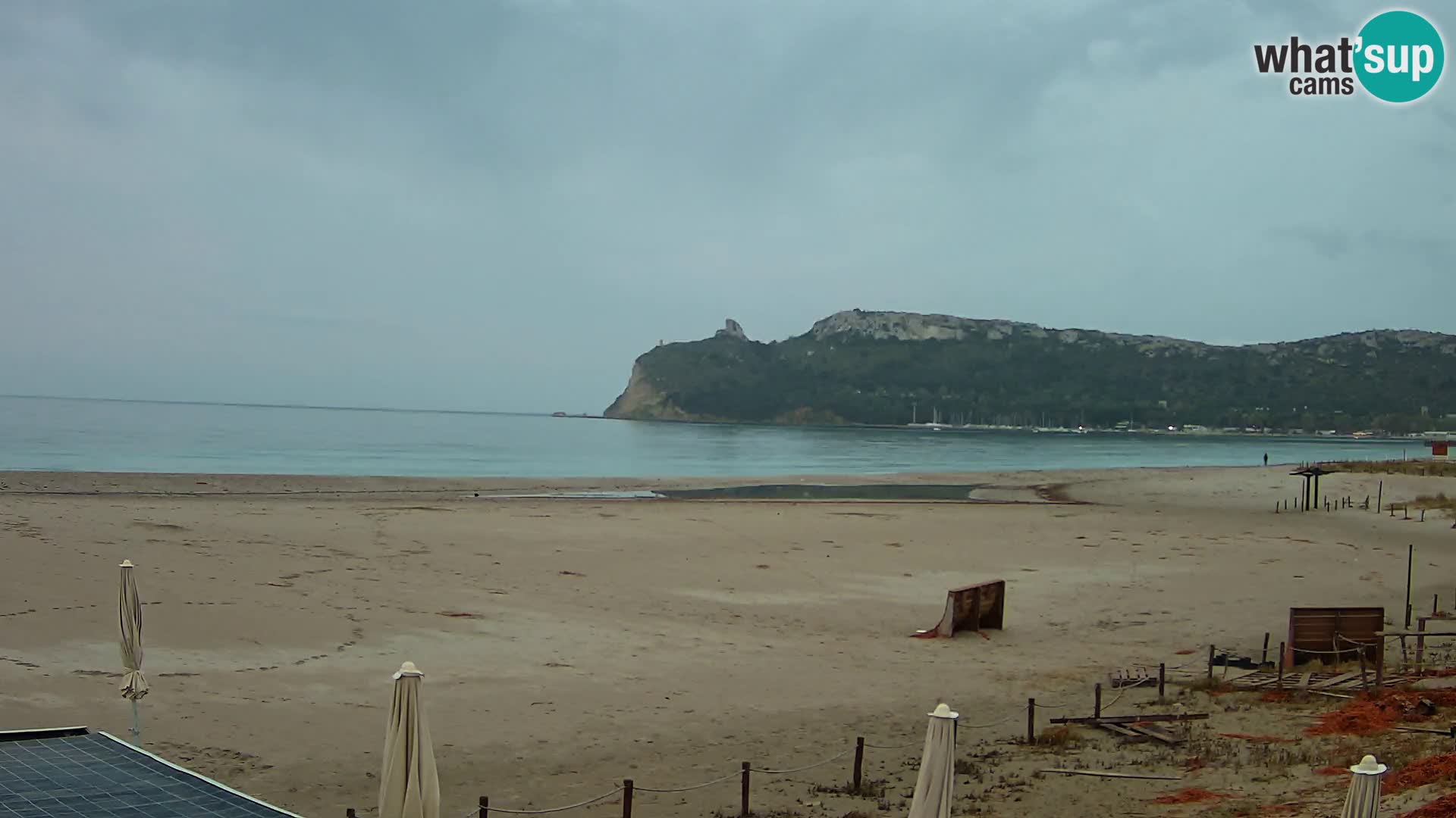 Poetto beach webcam | Cagliari | Sardinia