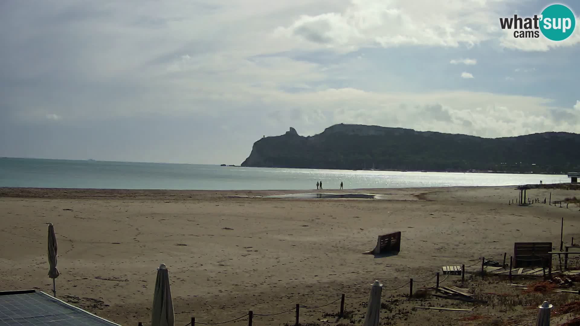 Poetto beach webcam | Cagliari | Sardinija
