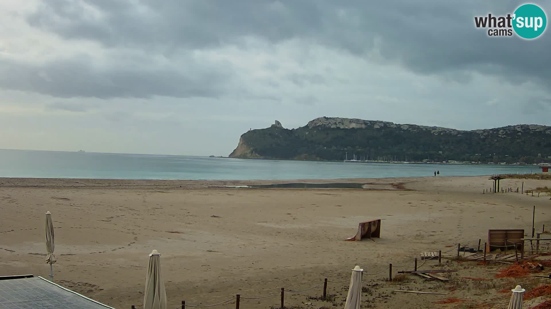 Poetto beach webcam | Cagliari | Sardinia