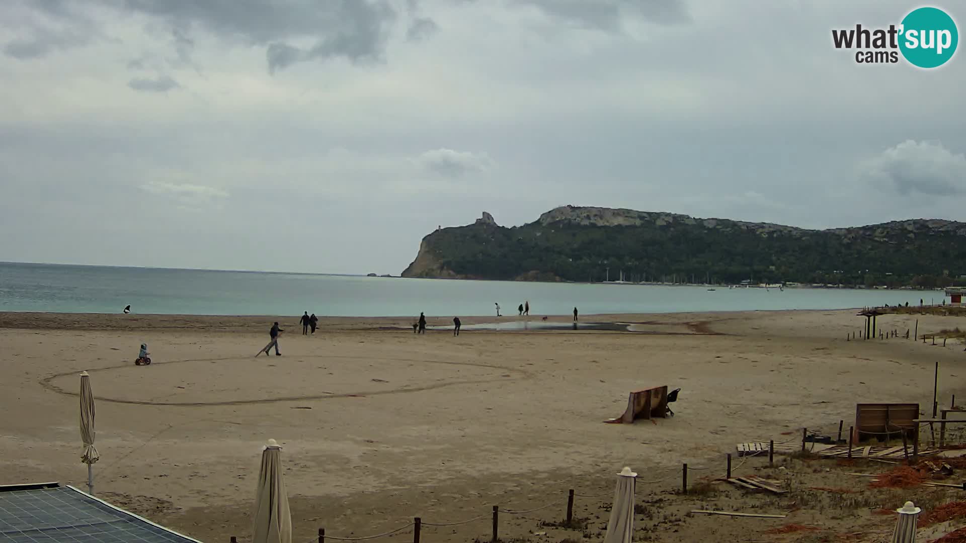 Poetto beach webcam | Cagliari | Sardinia