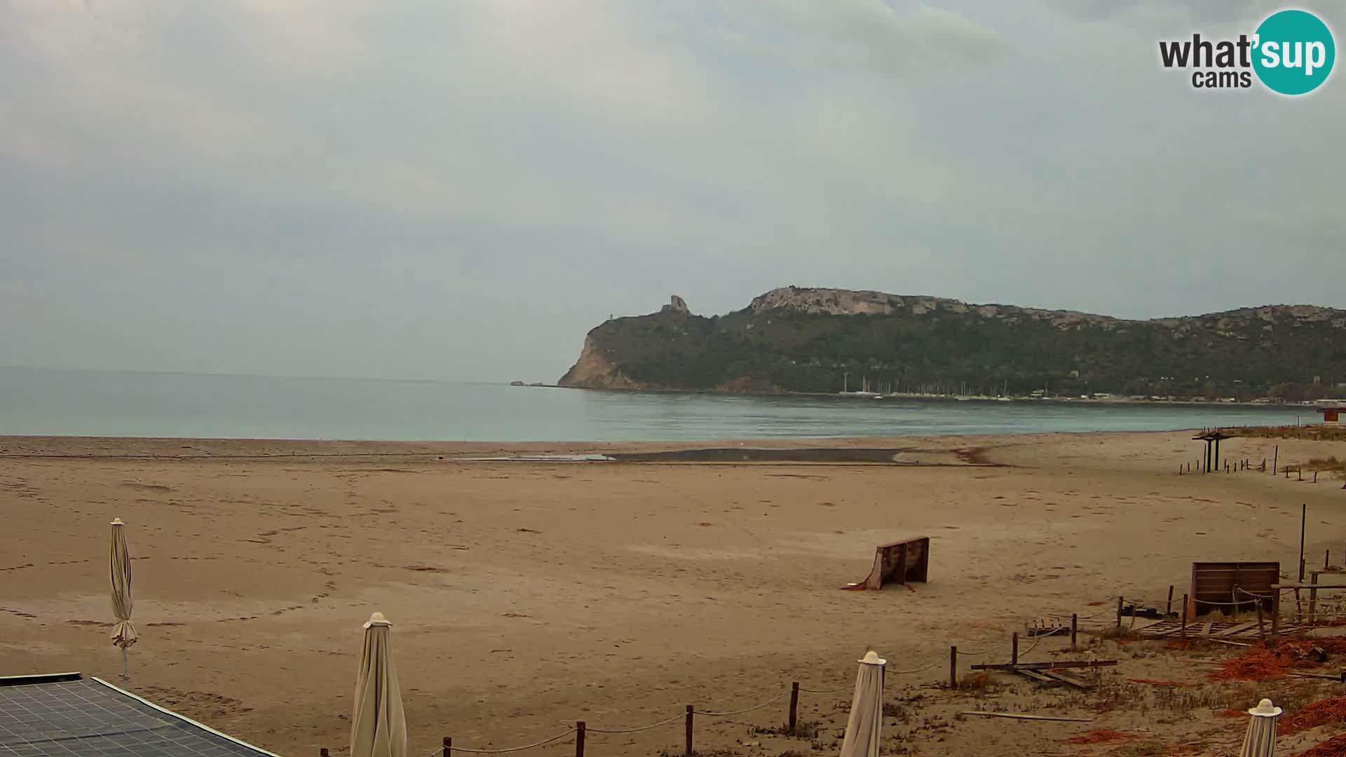 Webcam plage de Poetto | Cagliari | Sardaigne