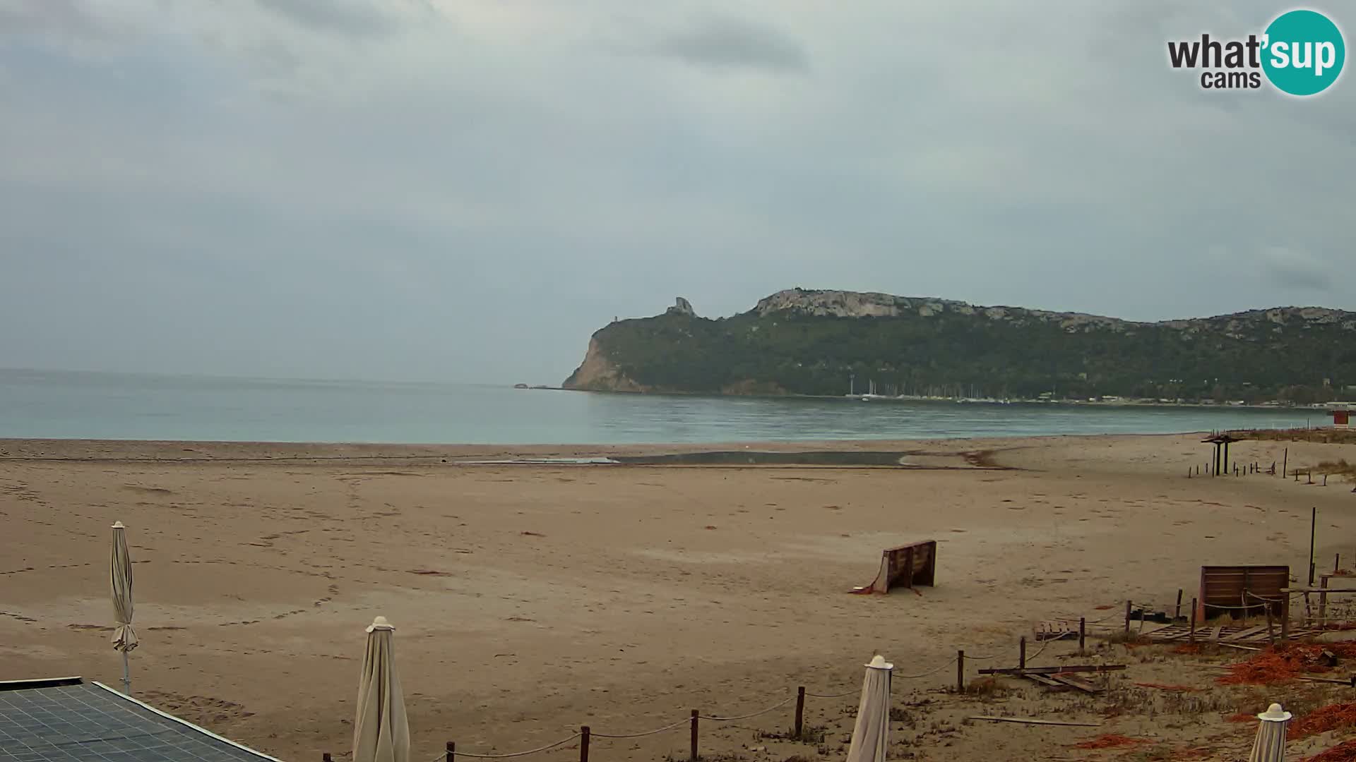 Poetto beach webcam | Cagliari | Sardinija