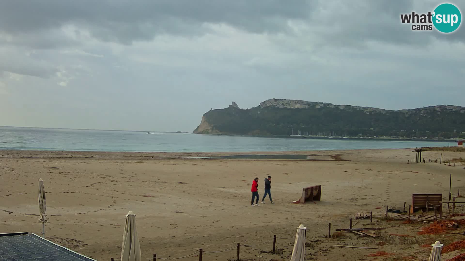 Poetto beach webcam | Cagliari | Sardinia