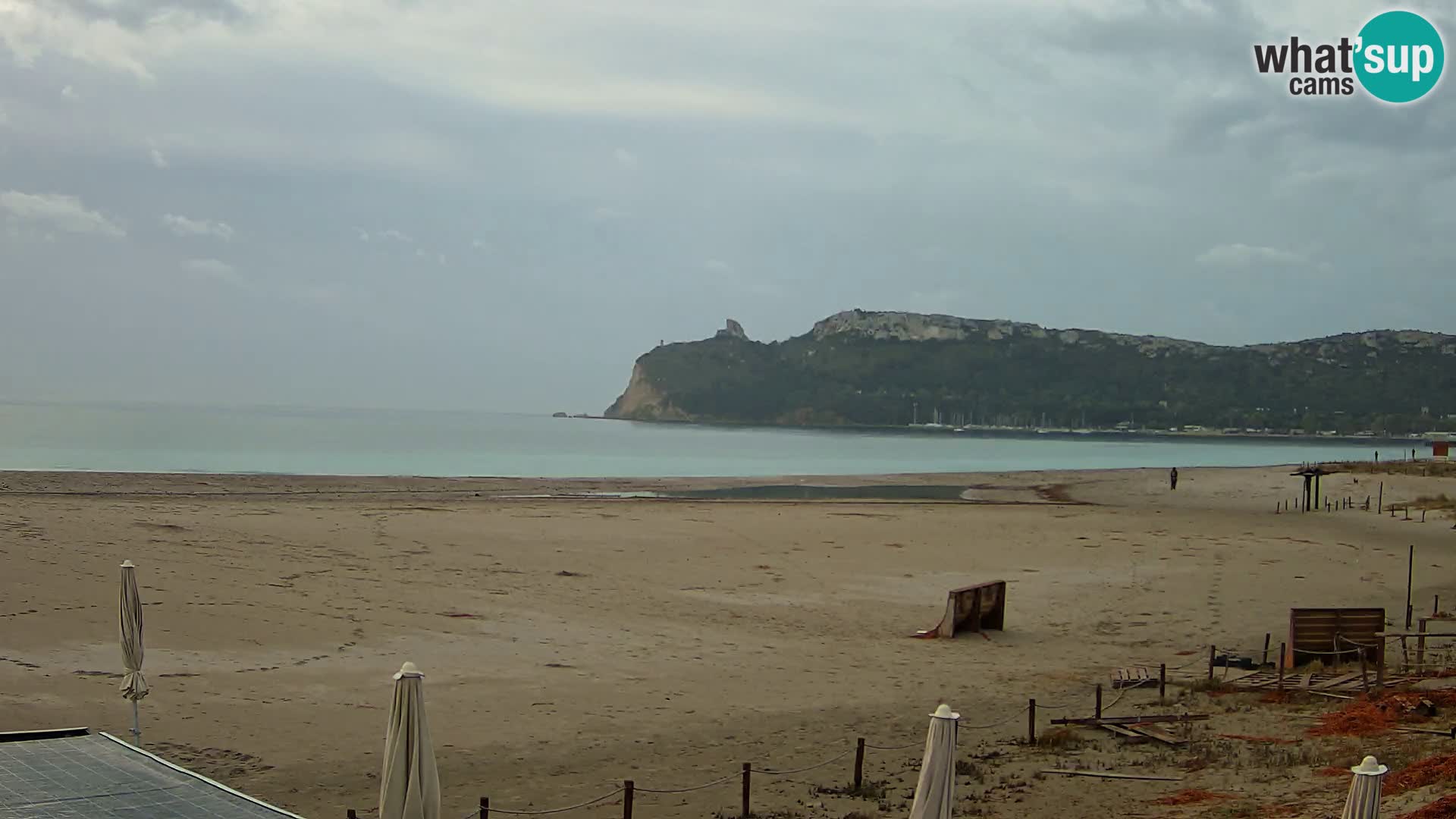 Poetto beach webcam | Cagliari | Sardinija