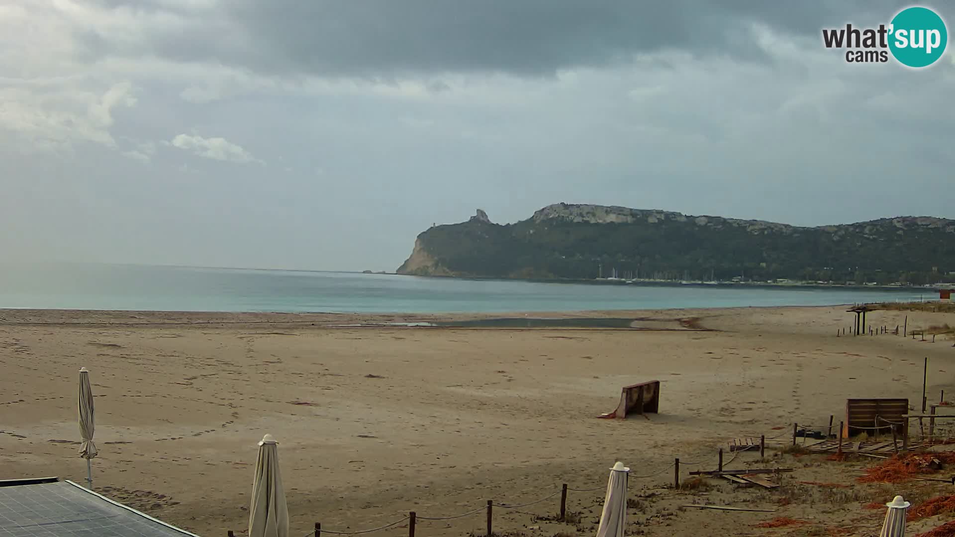 Webcam plage de Poetto | Cagliari | Sardaigne