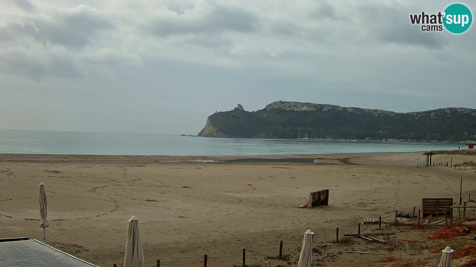 Poetto beach webcam | Cagliari | Sardinia