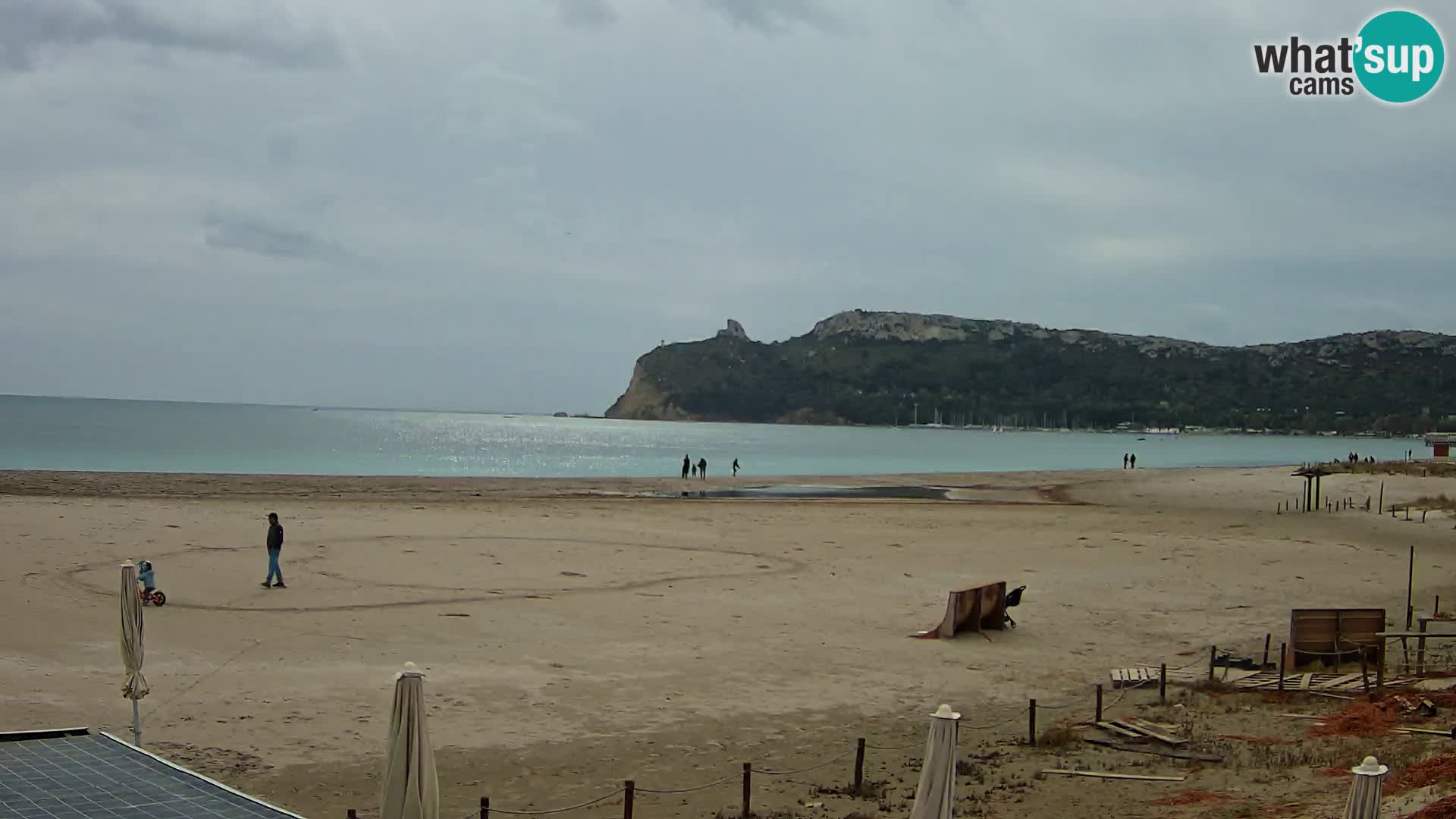 Webcam plage de Poetto | Cagliari | Sardaigne