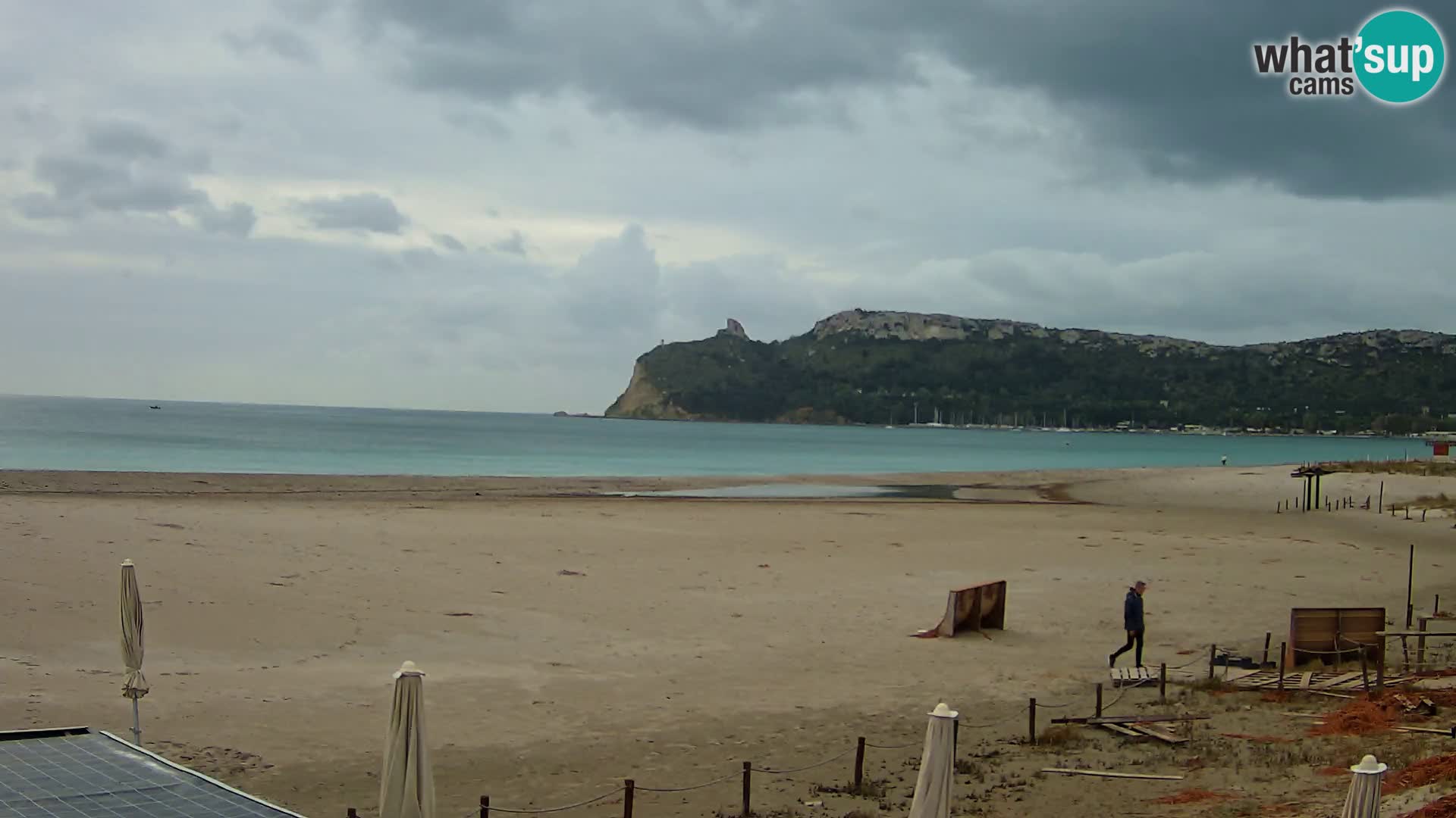 Webcam plage de Poetto | Cagliari | Sardaigne