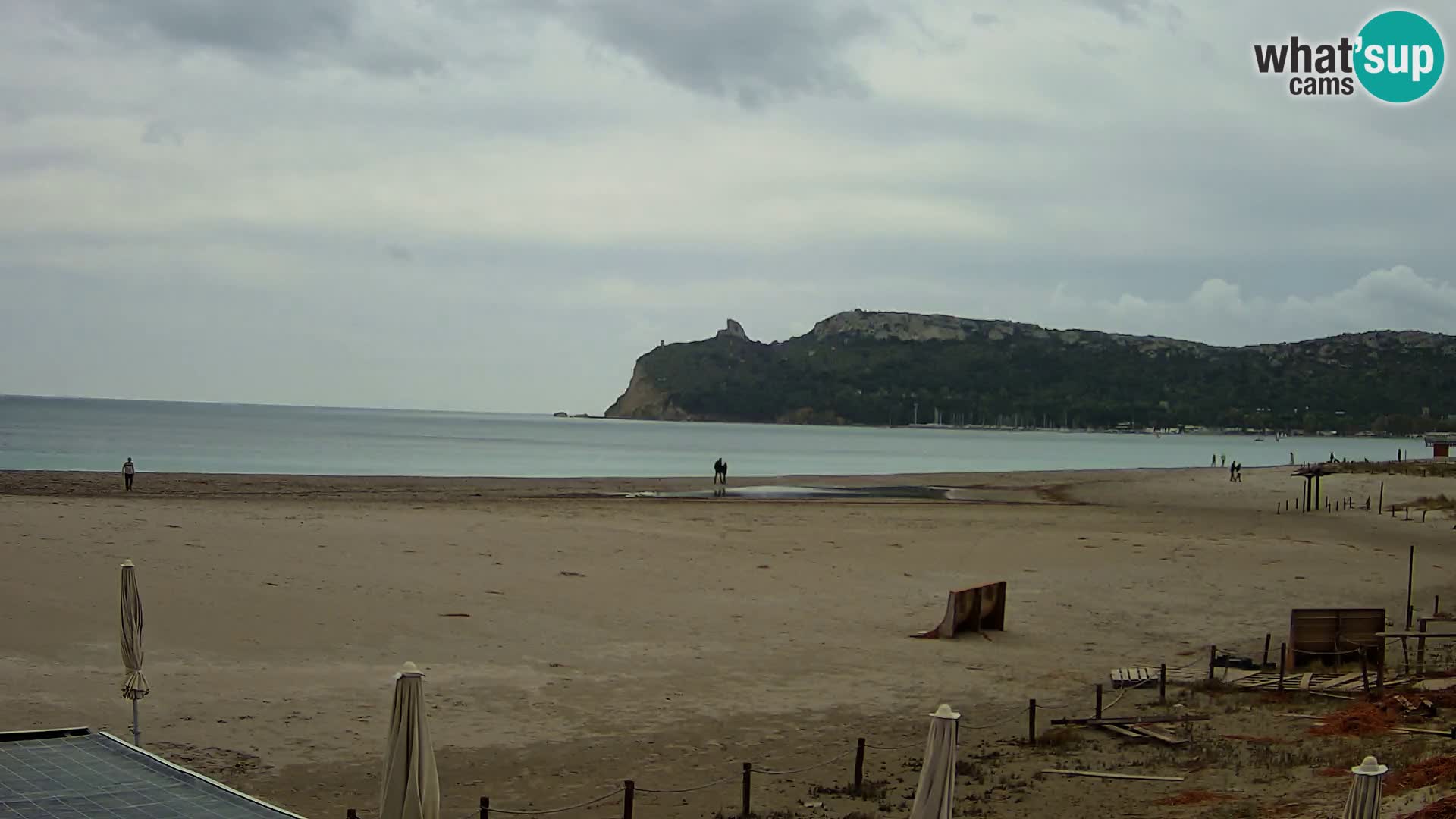 Poetto beach webcam | Cagliari | Sardinija