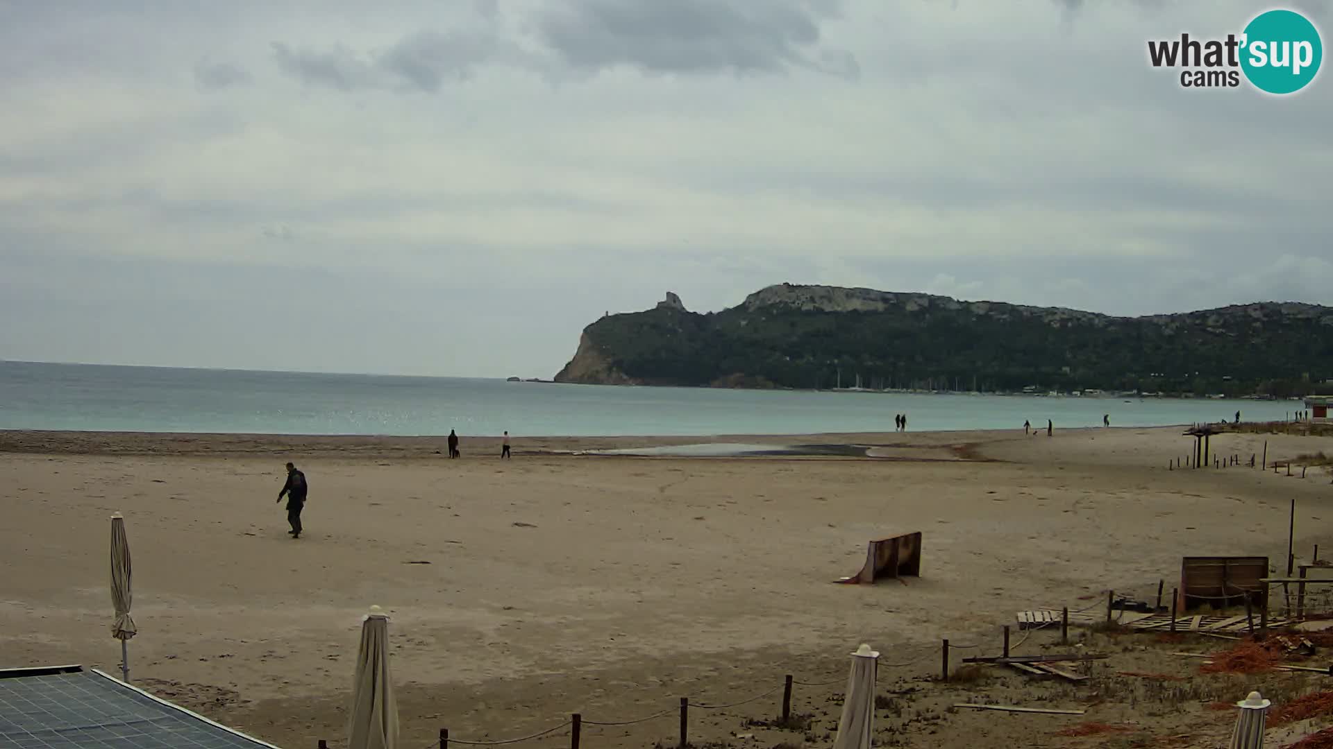 Webcam plage de Poetto | Cagliari | Sardaigne