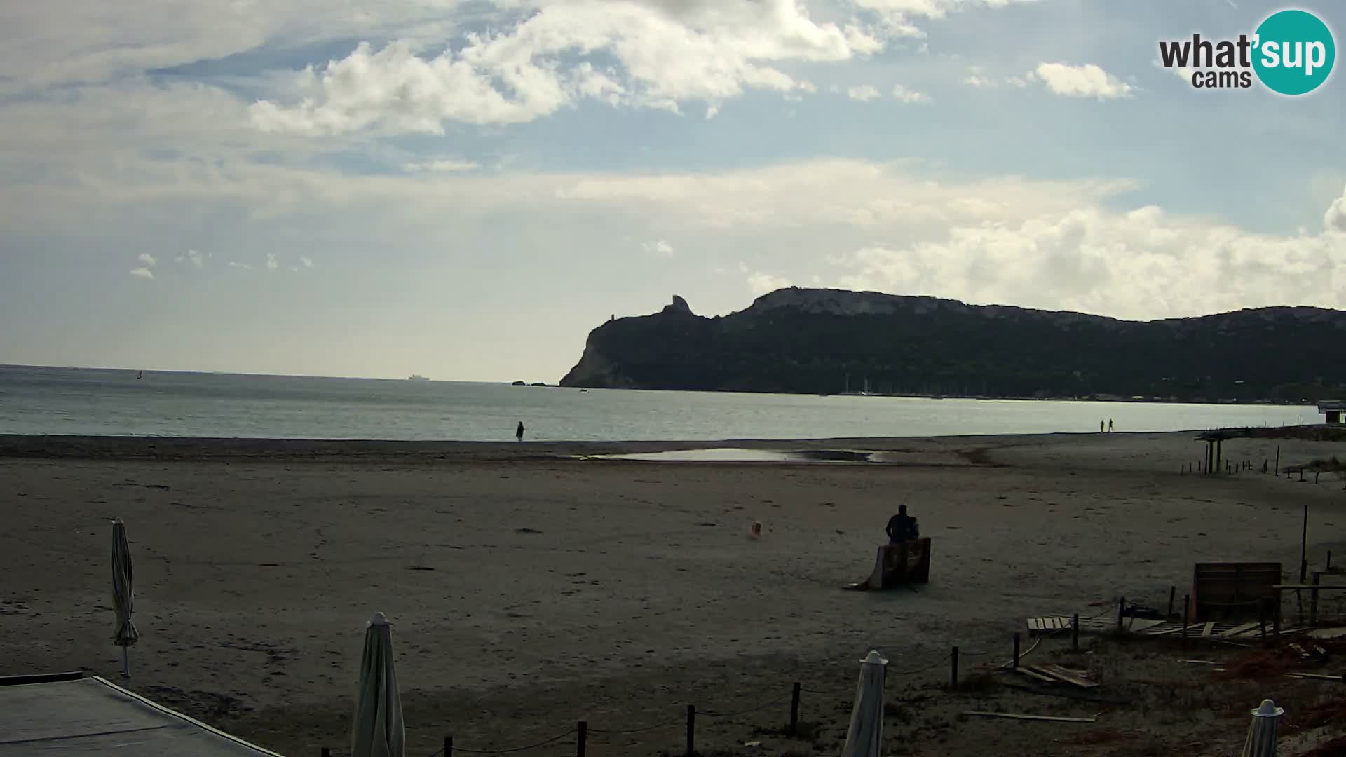 Webcam plage de Poetto | Cagliari | Sardaigne